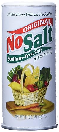 Amazon.com : NoSalt Original Sodium-Free Salt Alternative, 11 ...