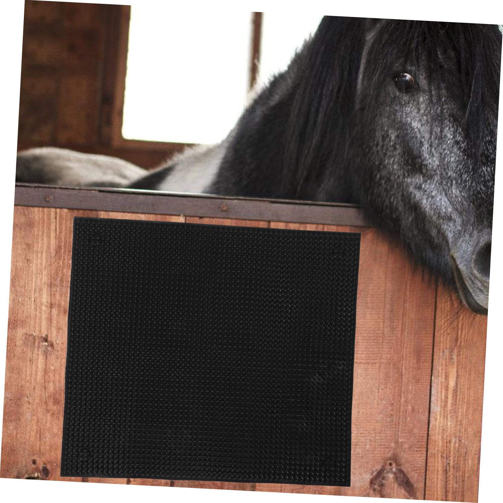 Toddmomy Spazzola per Animali da Fattoria Antiprurito per Bovini e Equini Pannello Resistente per Autonomo Sollievo dal Prurito nel Bestiame Accessorio per Recinti e Scuderie