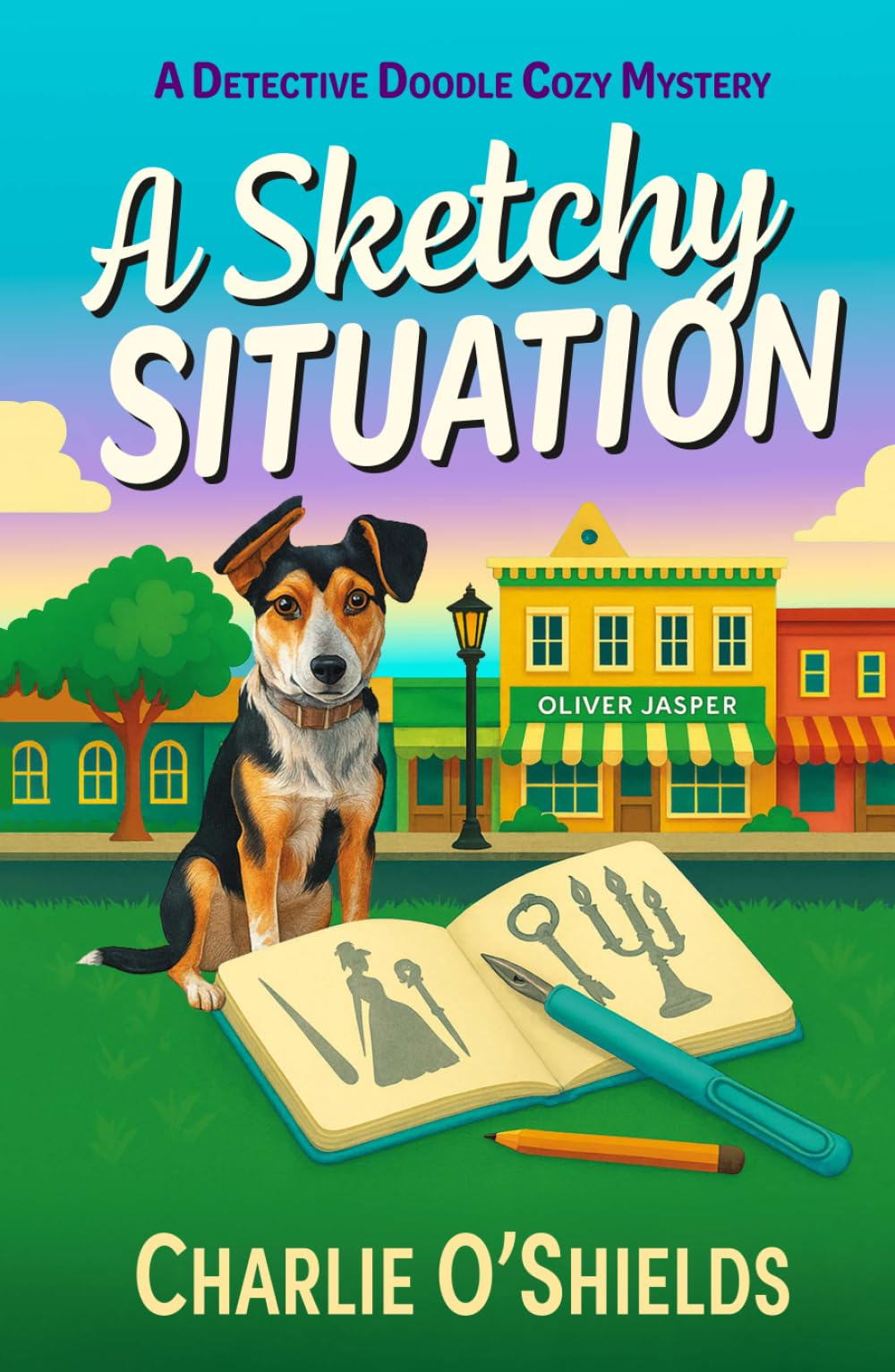 A Sketchy Situation: A Detective Doodle Cozy Mystery