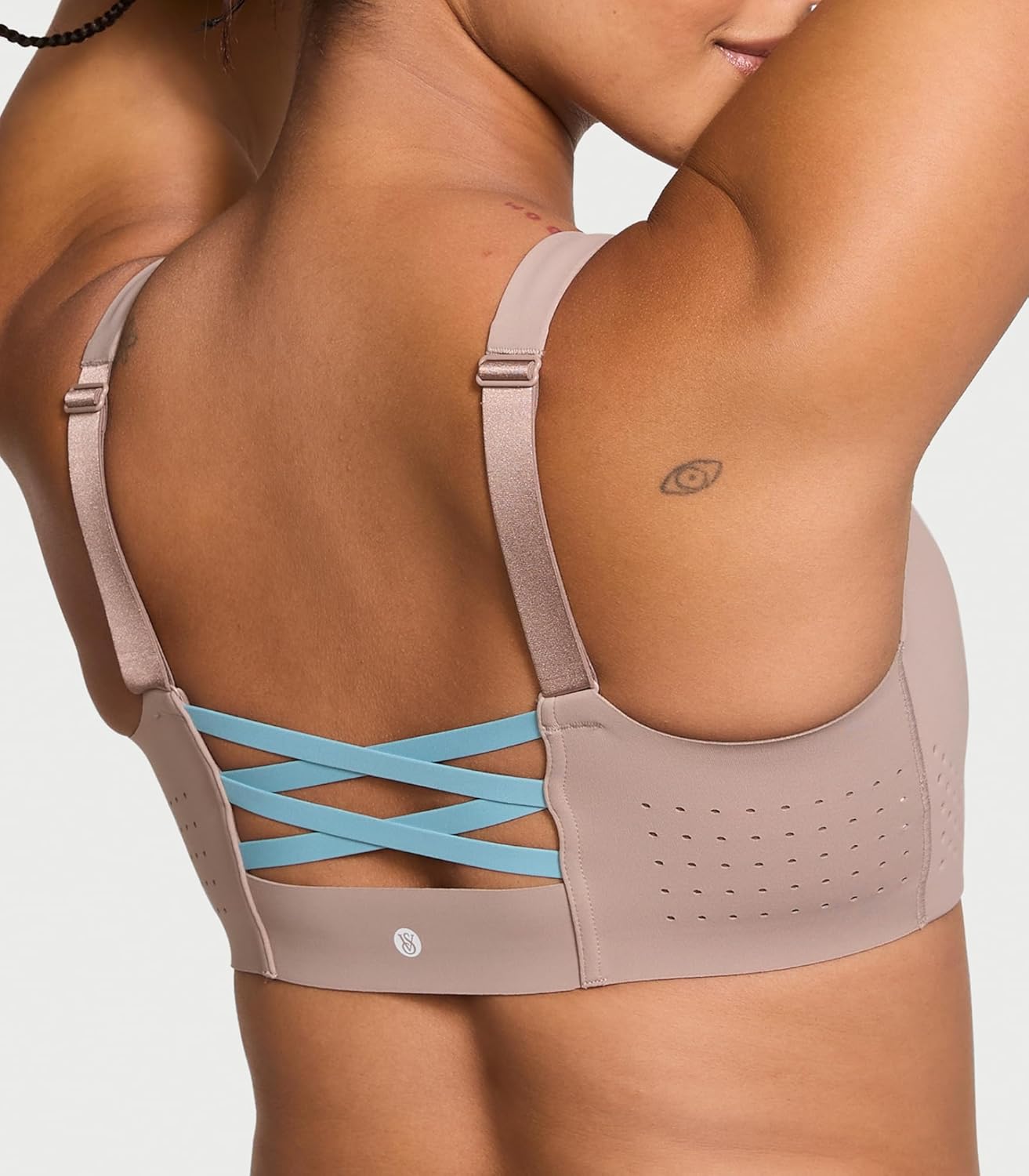 Victoria's Secret Women's VSX Featherweight Max Front Close Sports Bra, High Impact (32A-38DD)