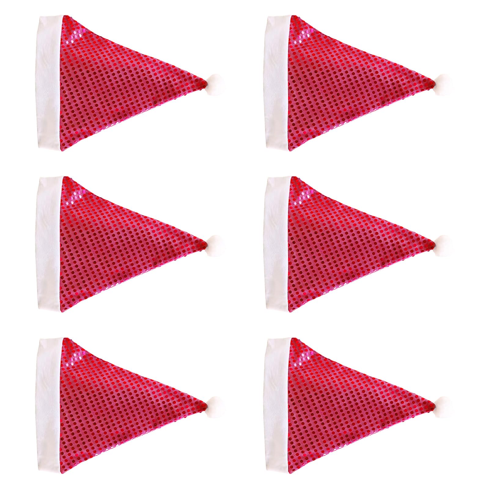 Elnwnnkc Of 6 Scintillate Christmas Headpieces Sparkling Party Garnishes for Family Festivities and Celebratory Gatherings Thin Christmas Party Component