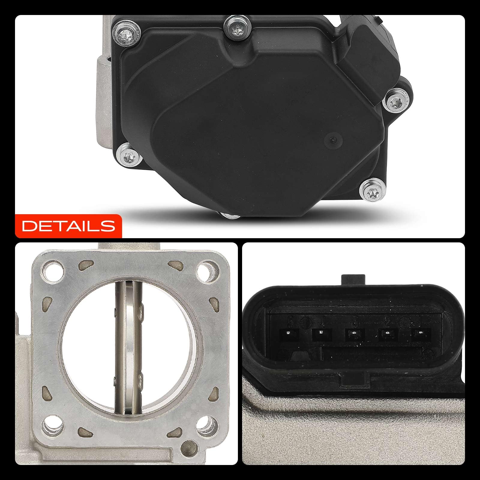Frankberg 1x Drosselklappenstutzen Kompatibel mit Accent IV Stufenheck RB 1.6L 2011-2017 i20 PB PBT 1.1L-1.6L 2008-2015 Carens III MPV UN 1.6L 2010-2013 Replace# 351002A900
