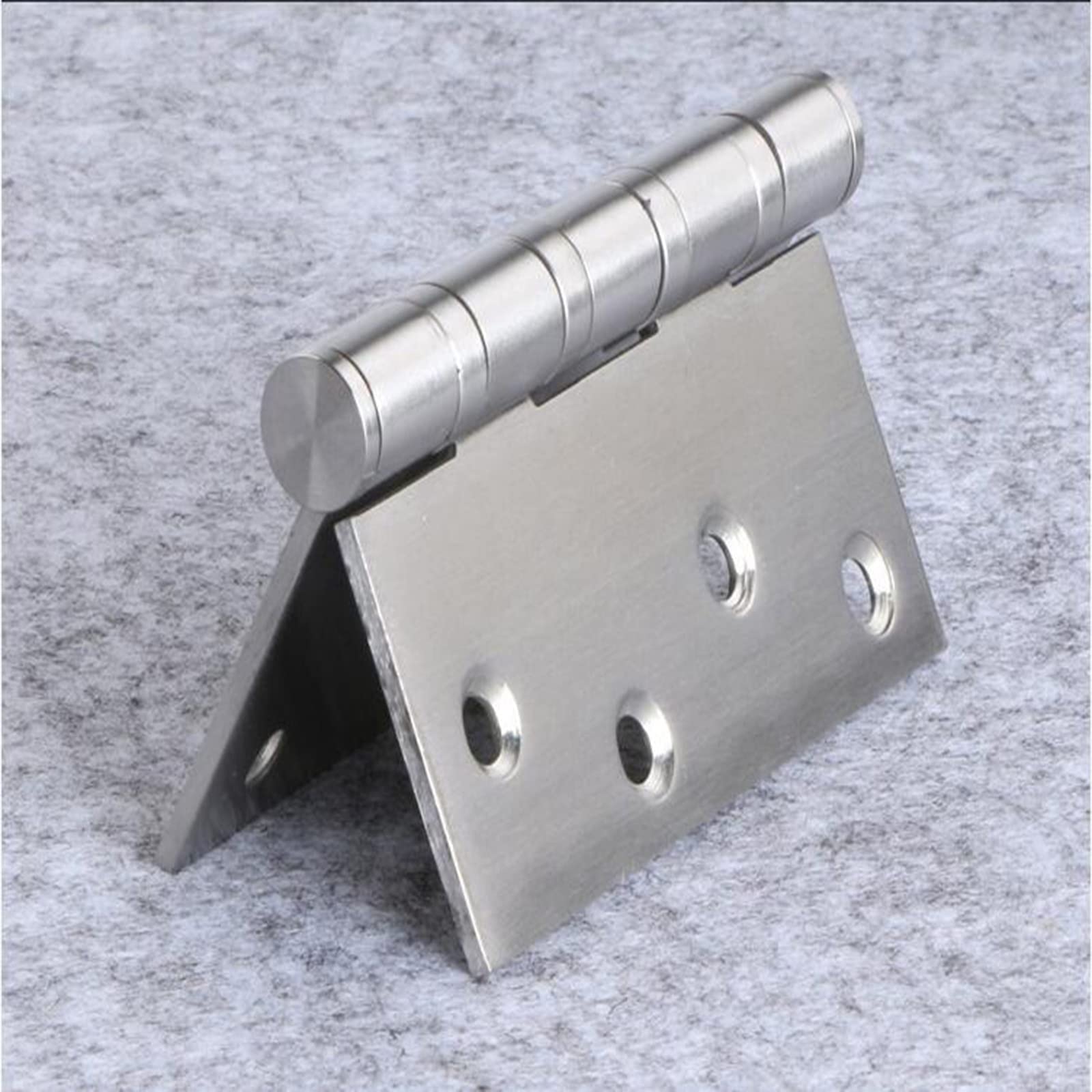 Zawias meblowy, 101 mm (4 cale) łożysko kulkowe Zawiasy składane ze stali nierdzewnej do mebli domowych Zawias do drzwi - 4 szt.