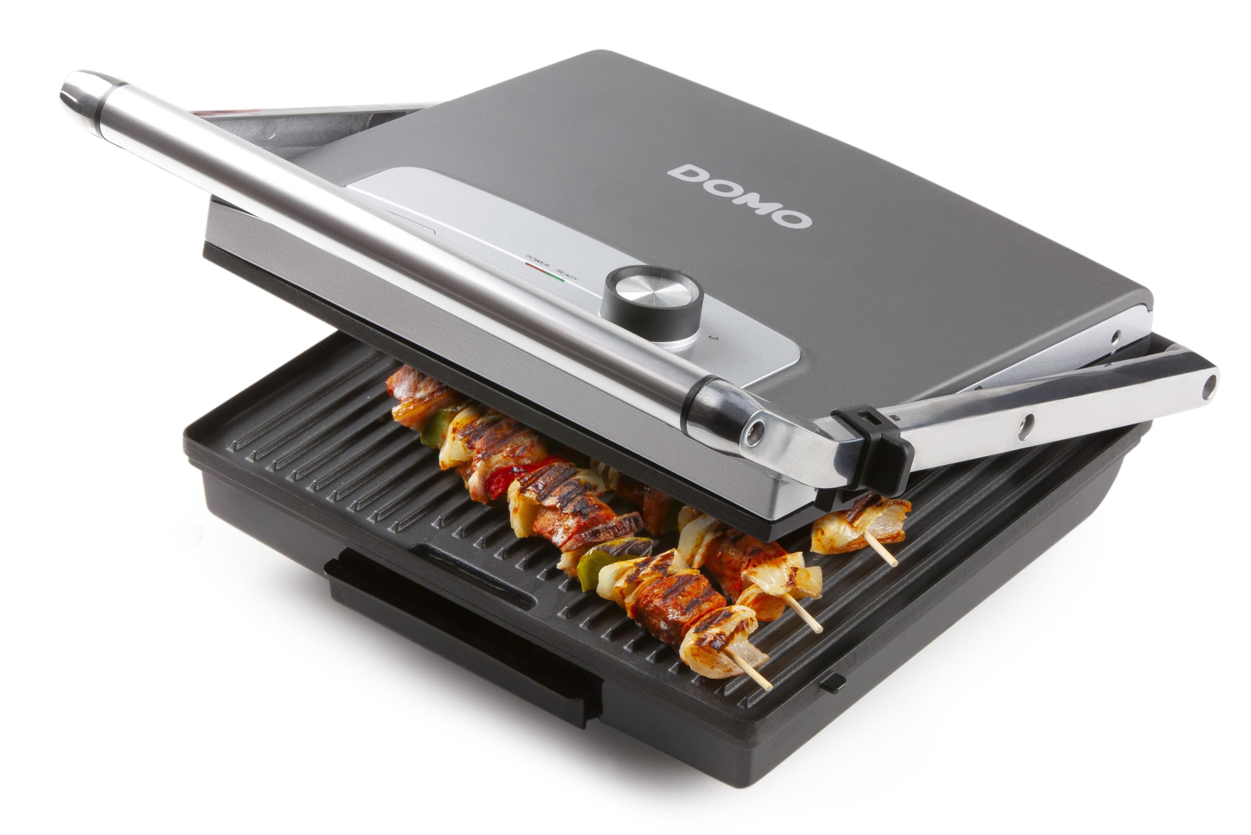 DOMO DO9225G - Griglia multifunzione a contatto – Panini Grill 2000 W