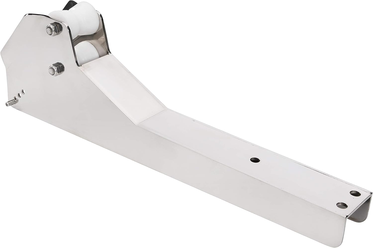 Lewmar Bow Roller for Claw, Bruce, Delta Anchors up to 44lbs., Stainless Steel Construction, Derlin Rollers, Measures 3" W x 24" L, Easy Installation, mounting Hardware not Included - 2020202321