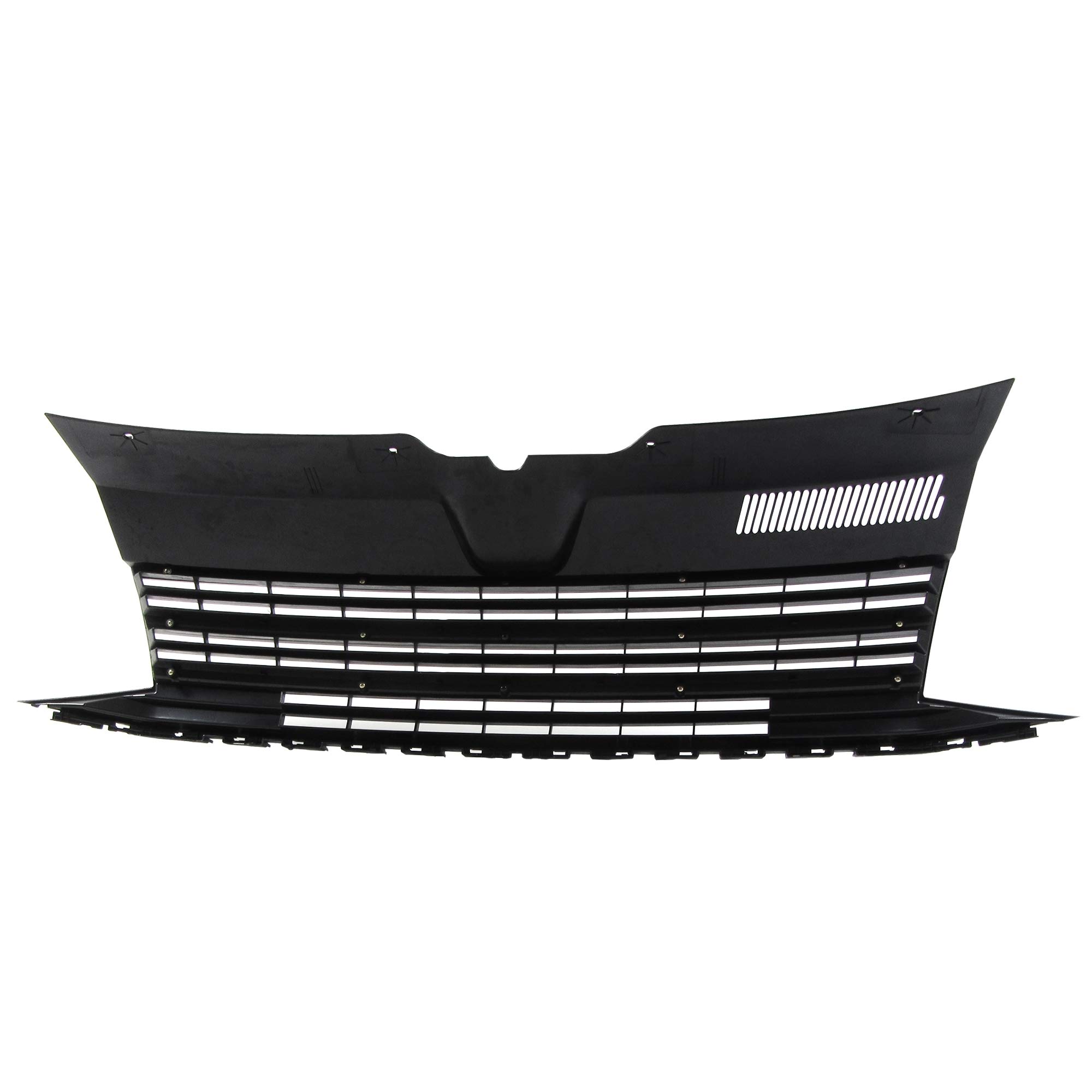 JOM 7H6853653JOE Kühlergrill ohne Emblem, schwarz für VW T6