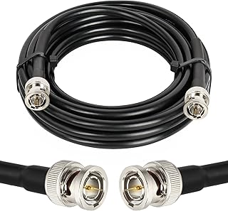 XRDS -RF 15FT SDI Cable, HD-SDI Cable BNC to BNC Digital Video Cable RG59 BNC Cable Supports HD-SDI/3G/6G-SDI/4K/8K SDI Video Cable Precision Video Cable