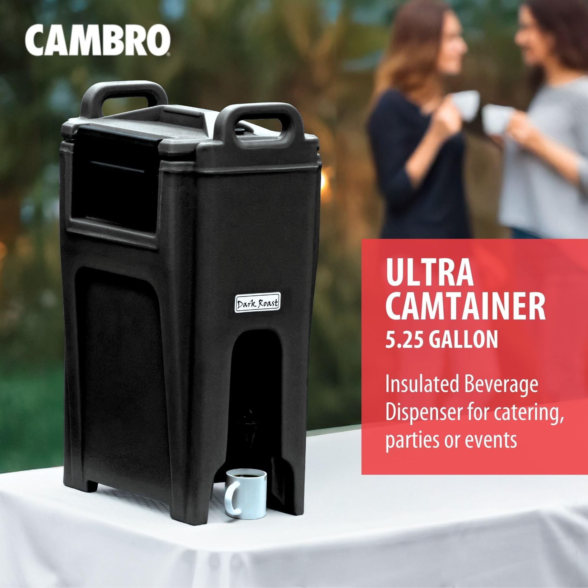 Cambro UC500110 Ultra Camtainer - Portabevande in plastica isolata, 1 pezzo