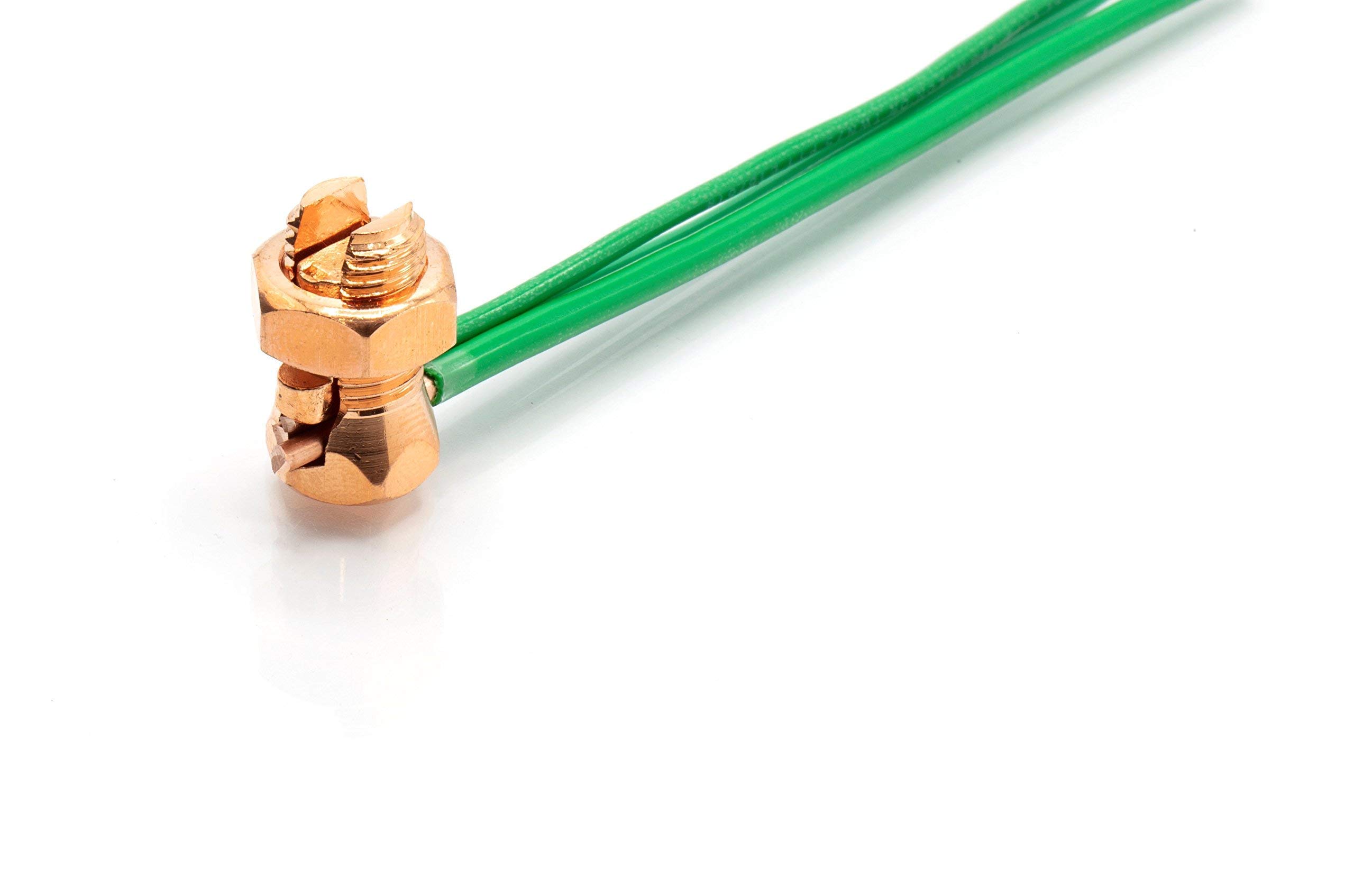 Size 6 Grounding Split Bolt Superior Strength Split Bolt Connector