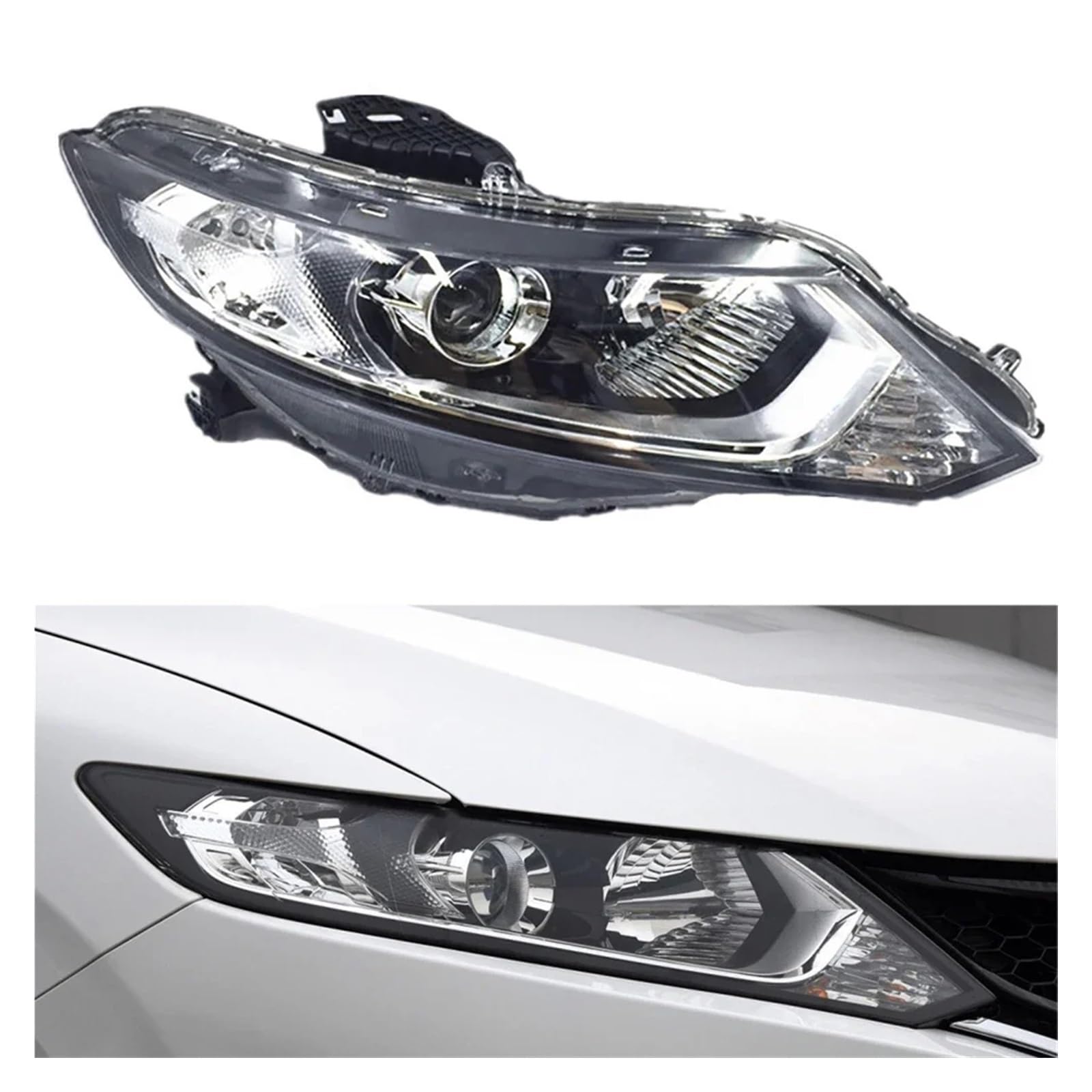 Gruppo Faro Anteriore Per Jade 2013 2014 2015 2016 Fari Gruppo Fari Auto Con Sostituzione Luce Di Marcia Diurna Gruppo Luci Auto Completo Anteriore Fari Driver Faro(Halogen,1 Pcs Right Side)