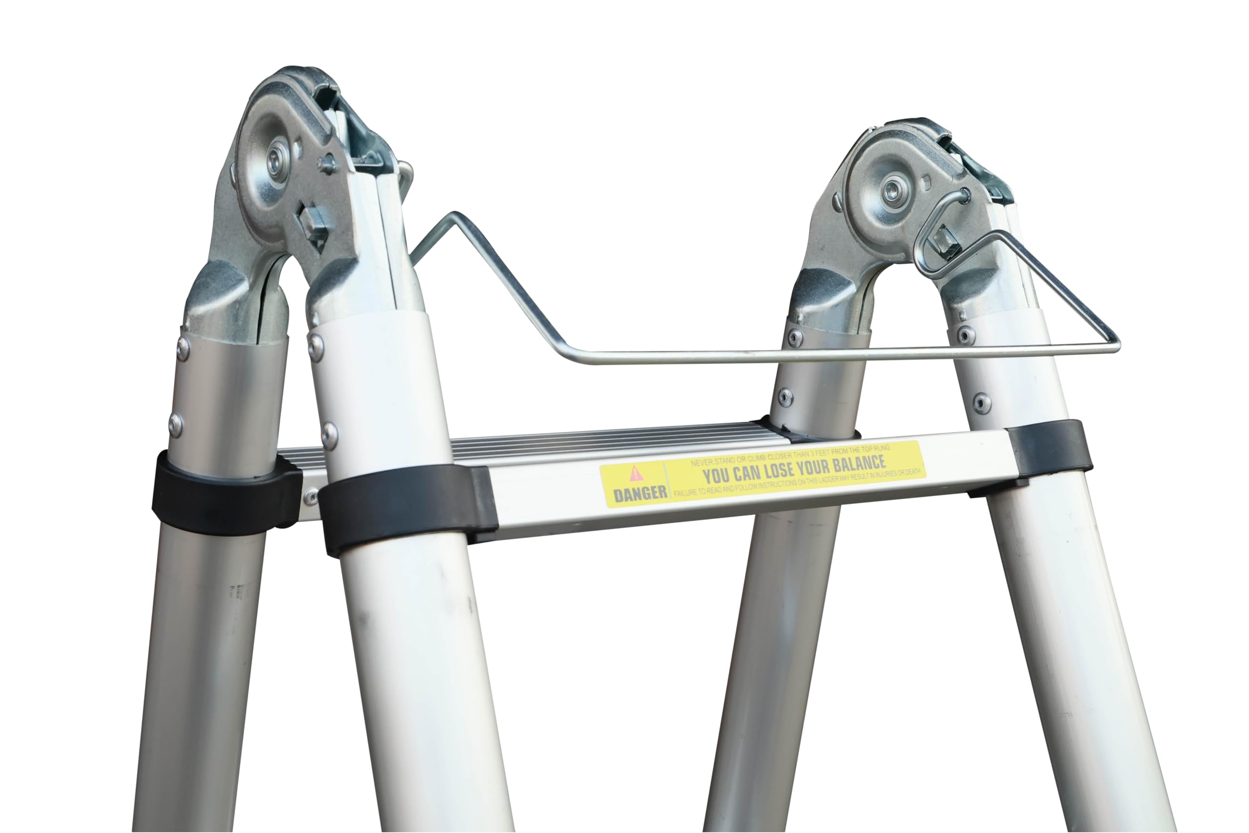 Aardwolf Quickfit Premium Hexagonal Coupling Design 11 Step (3.2M/10.5 FT) | Telescopic Aluminum Ladder | 150kg Load Capacity| 2-Year Warranty | Easy-to-Fix DIY Design with Replaceable Parts 3