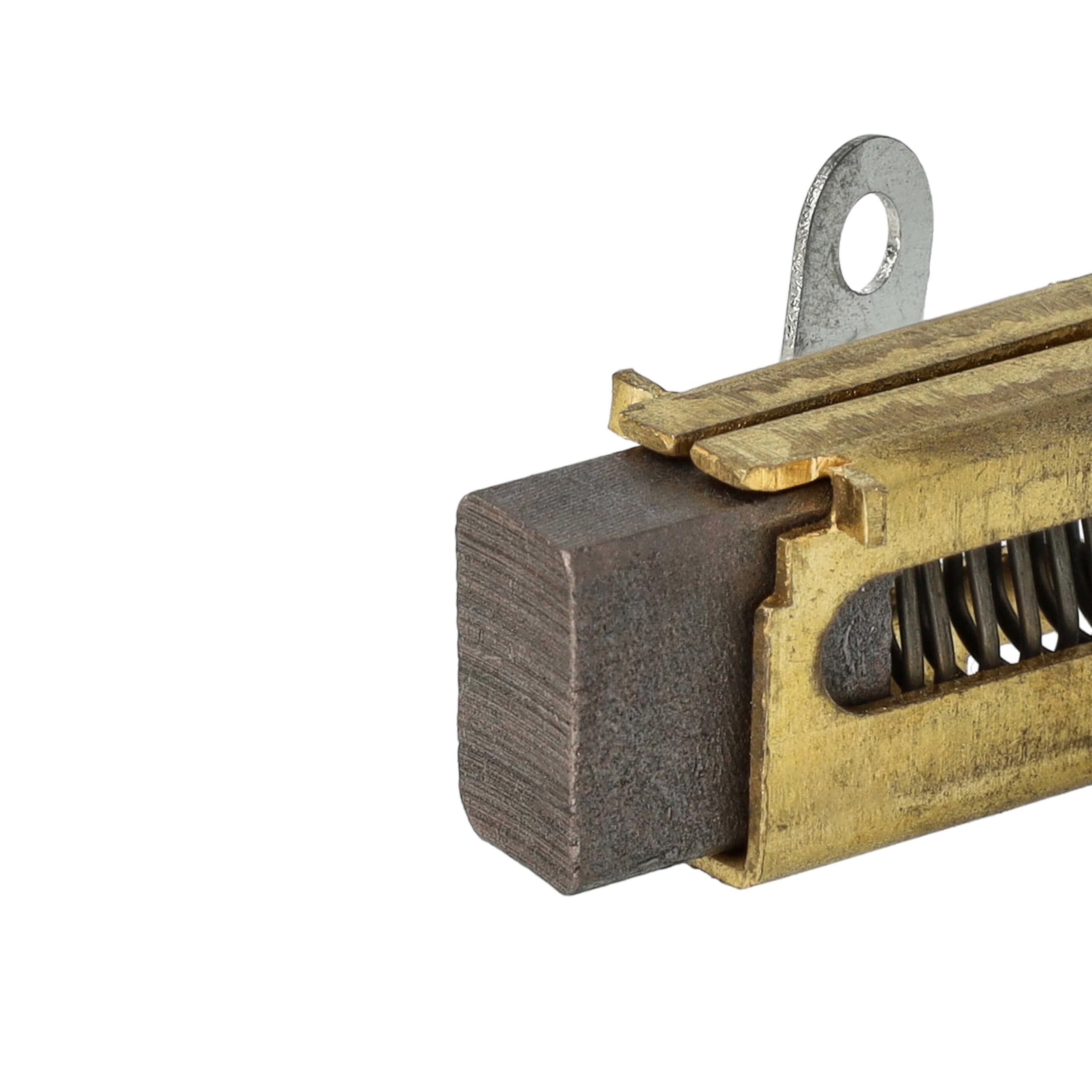 vhbw 4x Spazzola di carbone per motore 16,2 x 15,8 x 8,9 mm compatibile con Dhollandia sponda idraulica
