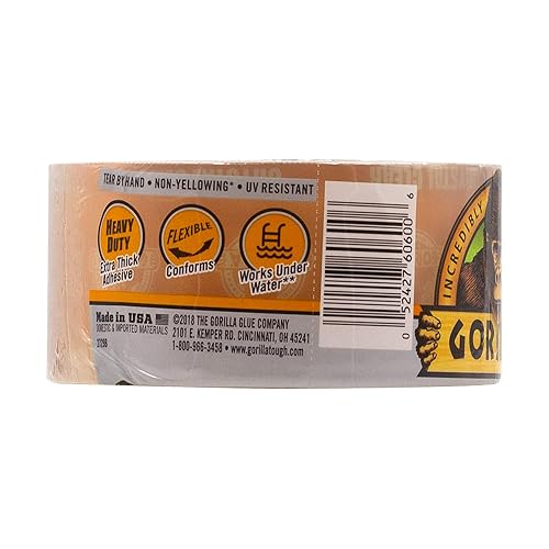 Miniatura 2 de Gorilla 6060002 - Cinta transparente 18 yardas 1 unidad