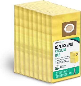 30 Replacements for Hoover HushTone Canister Vacuums Bags Part # AH10243, Fits Models CH54013, CH54015, CH54113 & CH54115 30 PACK by Think Crucial