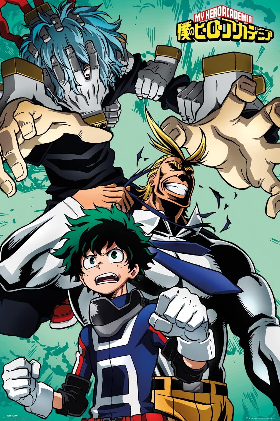 Gb Eye Multi-Coloured My Hero Academia Collage 61 X 91.5Cm Maxi Poster