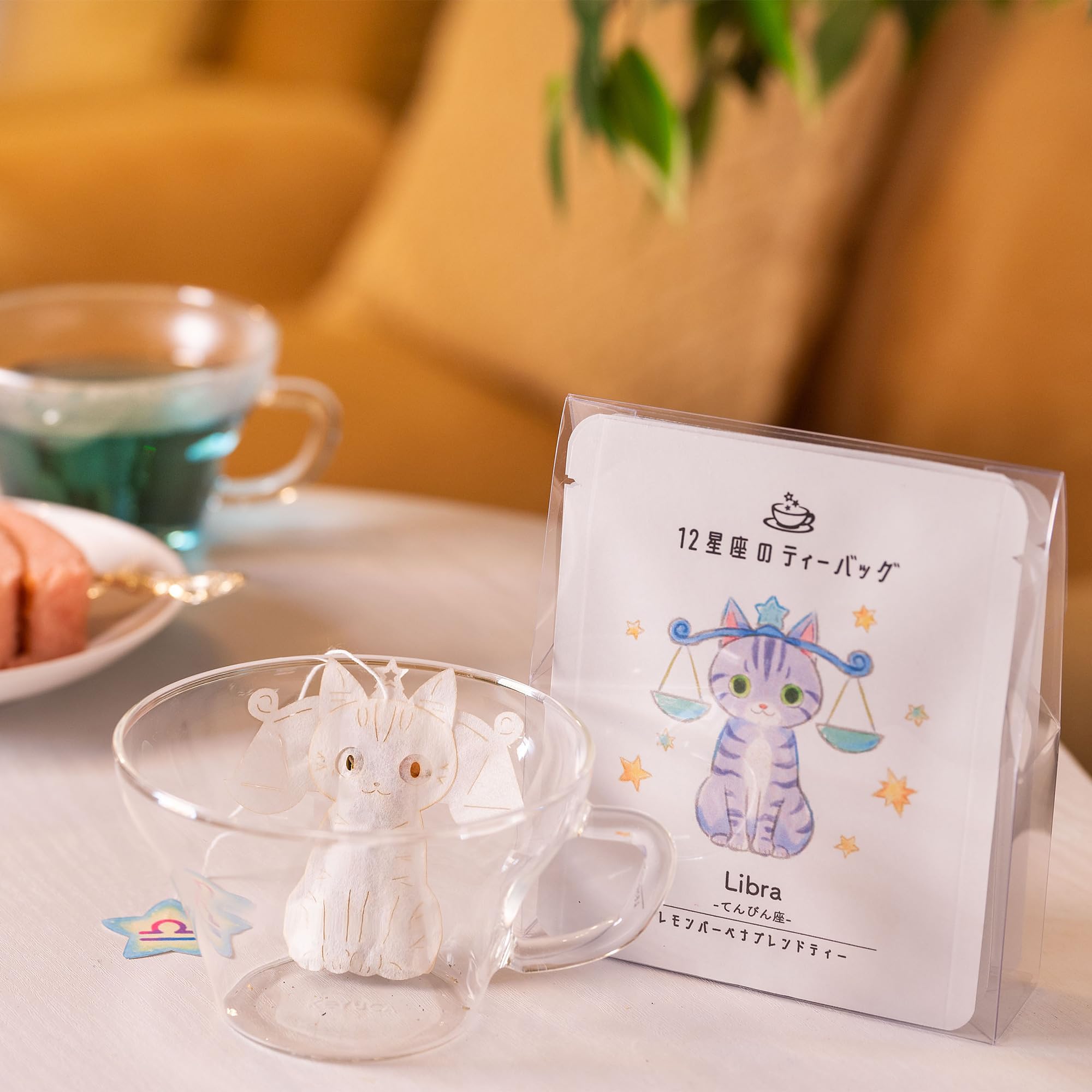 Amazon.co.jp: 【12星座のティーバッグ】星座猫 てんびん座のねこ紅茶 Amazon.co.jp: 【12星座のティーバッグ】星座猫 てんびん座のねこ紅茶