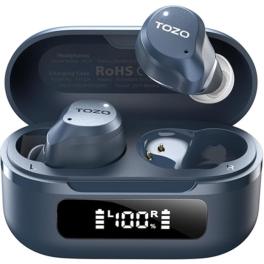 TOZO Wireless Noise Cancelling Earbuds