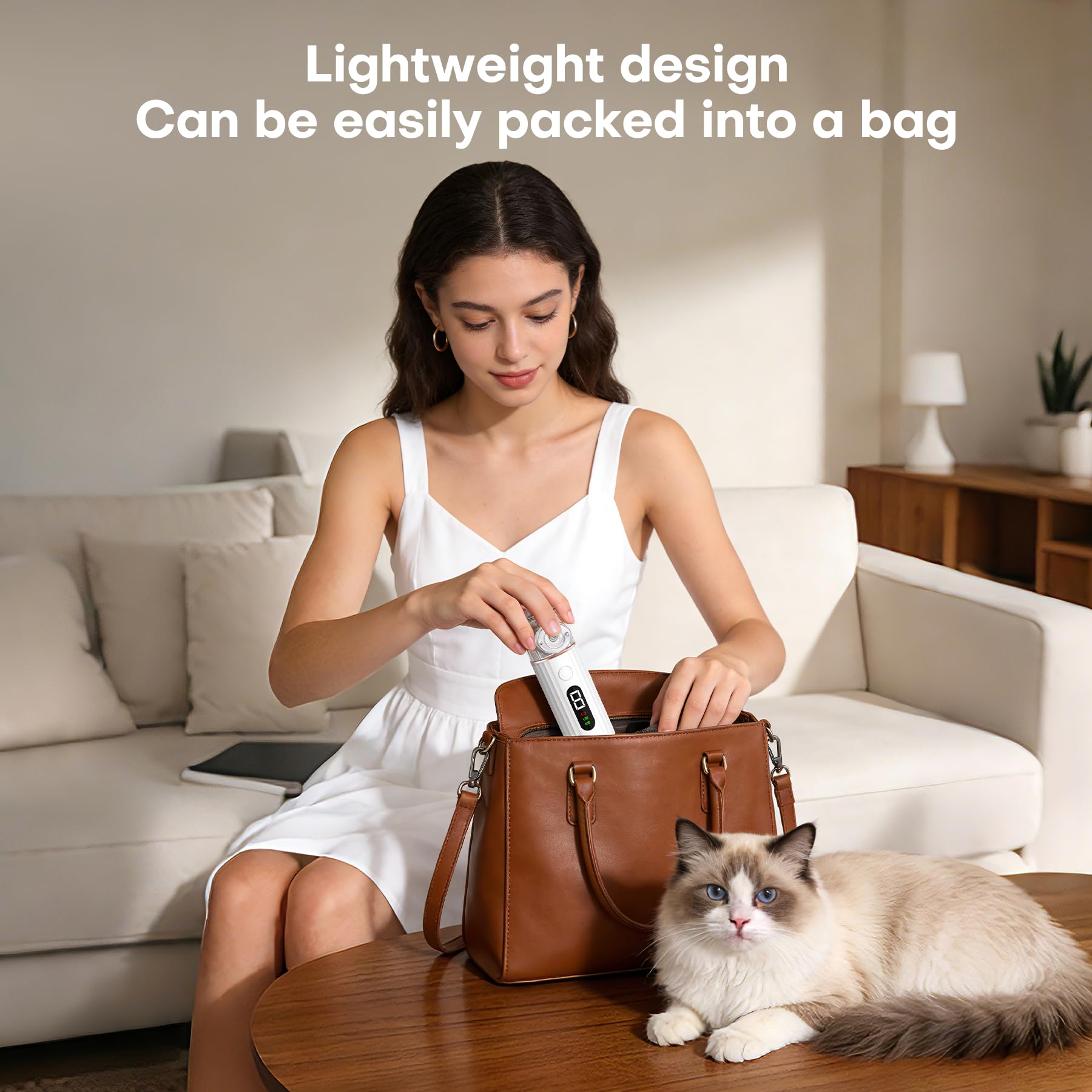 Cat Nebulizer for Breathing Problems, Low-Noise pet Spray, Suitable for Cats and Dogs (Small Cats and Small Dogs) — view 7