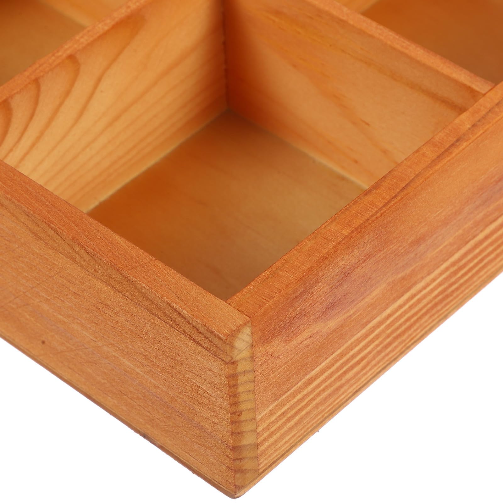 Contenitore Portaoggetti in Legno 12 Scomparti, Organizer per Cassetti di Calzini e Biancheria Intima, Divisorio per Armadio e Bagno per Ottimizzare Spazio e Ordine