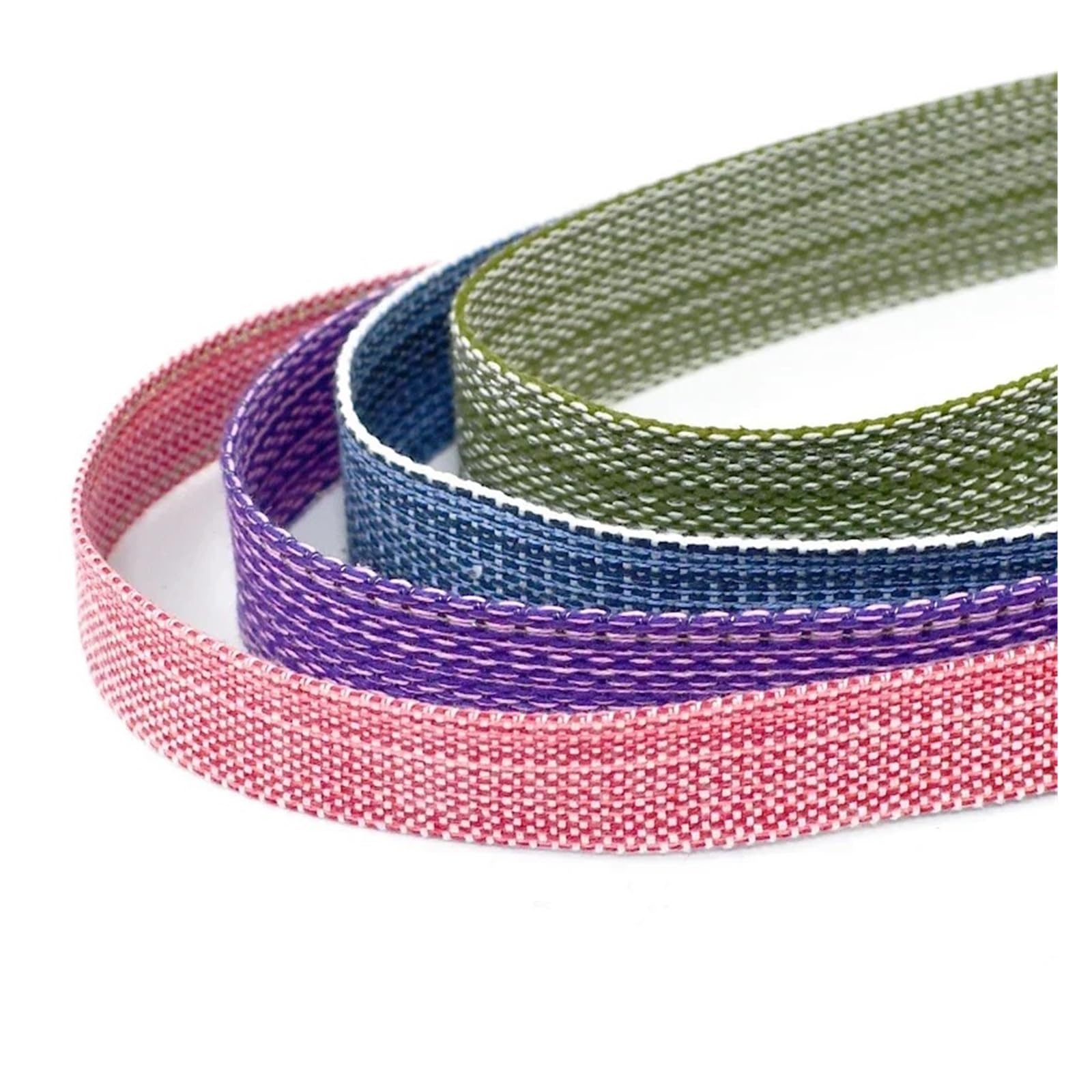 Passamaneria Jacquard Nastro in pizzo jacquard da 2/5/10 m, 25-34 mm, for cucire vestiti, bagagli, scarpe, decorazioni, accessori fai te(Red-25mm,2Meters)
