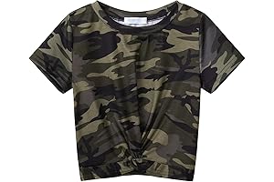 Camouflage Shirts for Girls: Stylish and Comfortable Summerwear