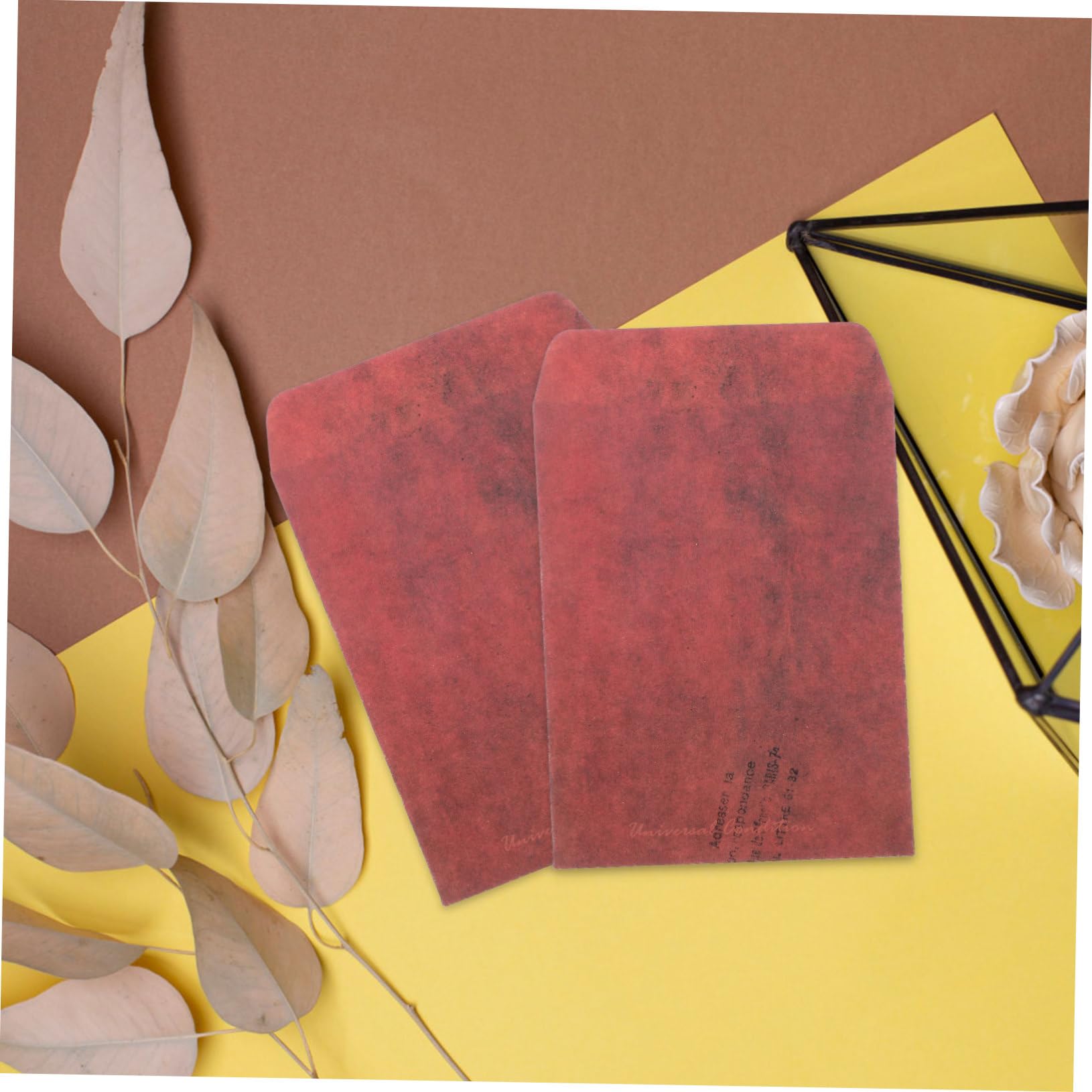 100 Stück Vintage Papiertüten aus Papier Kleine Multifunktionale Saatgutverpackungsbeutel für Samenaufbewahrung und Lebensmittel 4x6 Zoll Flache Kraftpapiertaschen