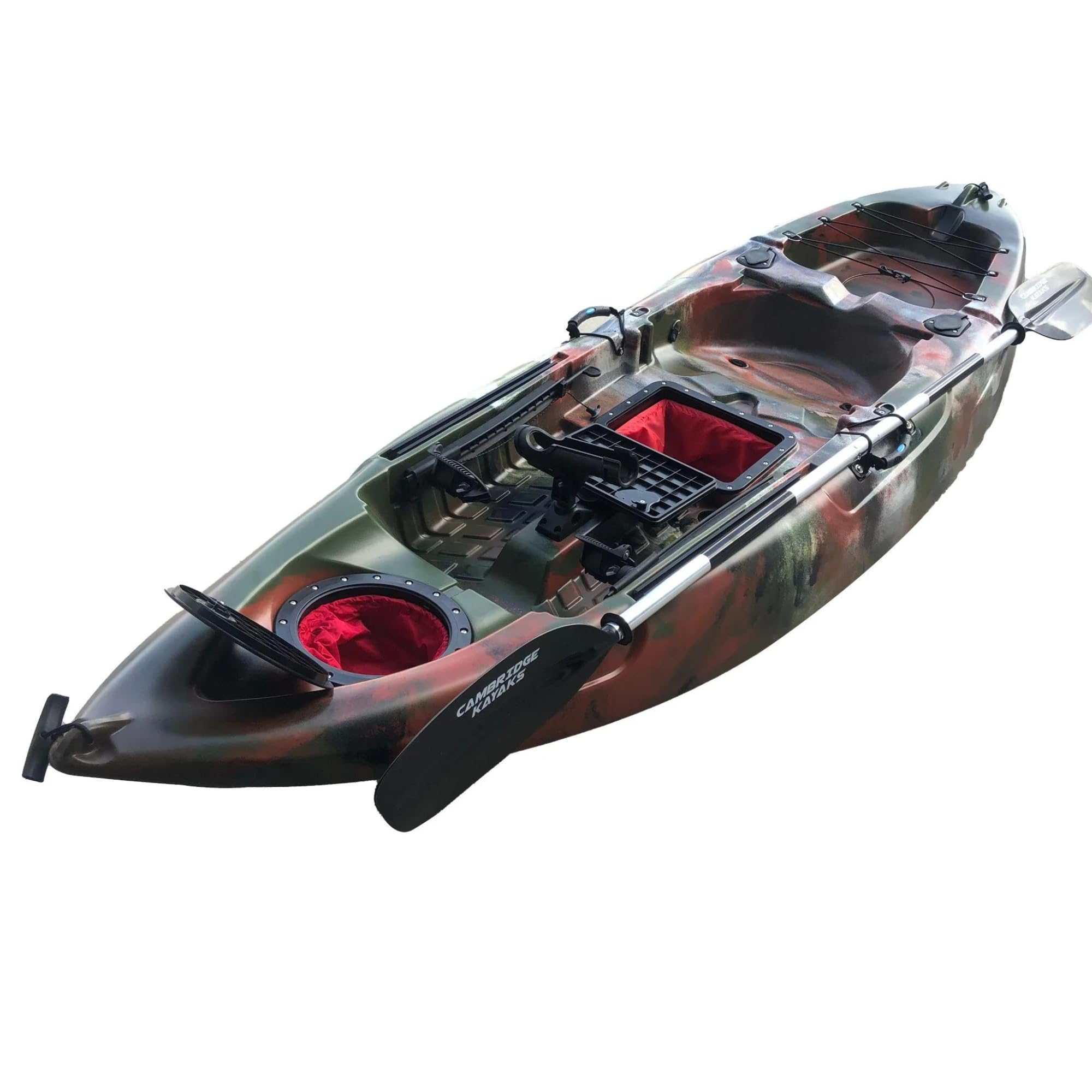 Cambridge Kayaks ES, Manta Selva Solo Kayak DE Pesca Asiento Alto