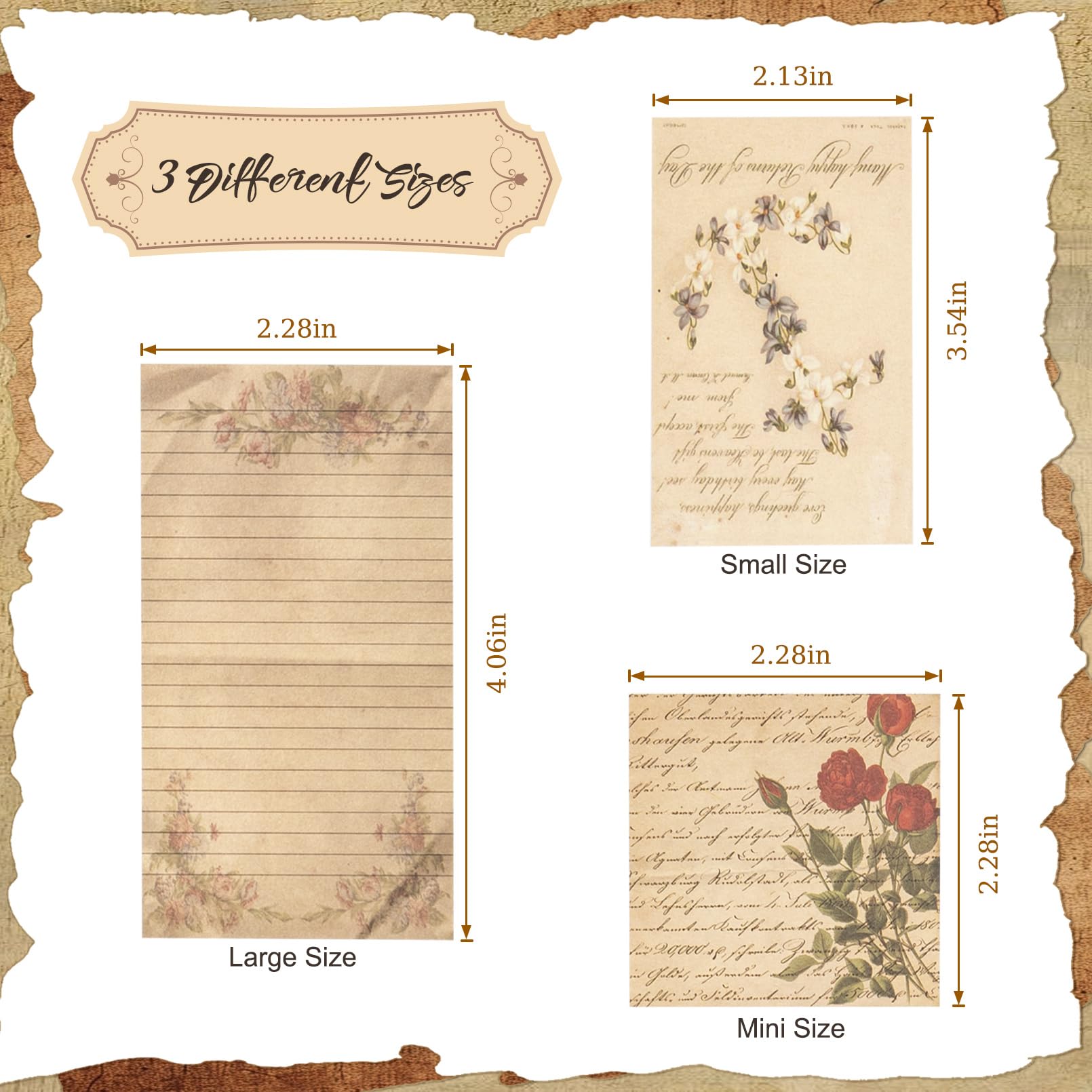 Lot de 240 feuilles de papier de scrapbooking, fournitures de scrapbooking, papier esthétique décoratif, matériaux de scrapbooking pour planificateur, bullet journal, journal indésirable,