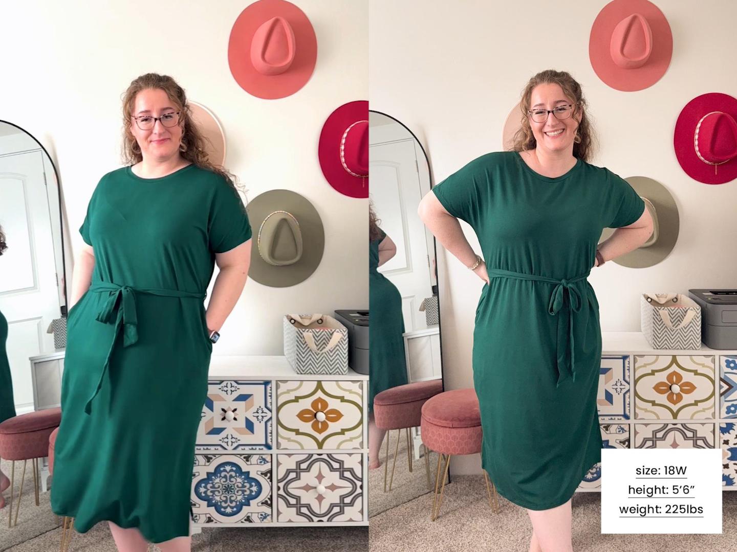 Holipick Plus Size Funeral Summer Work Office Church Black Midi