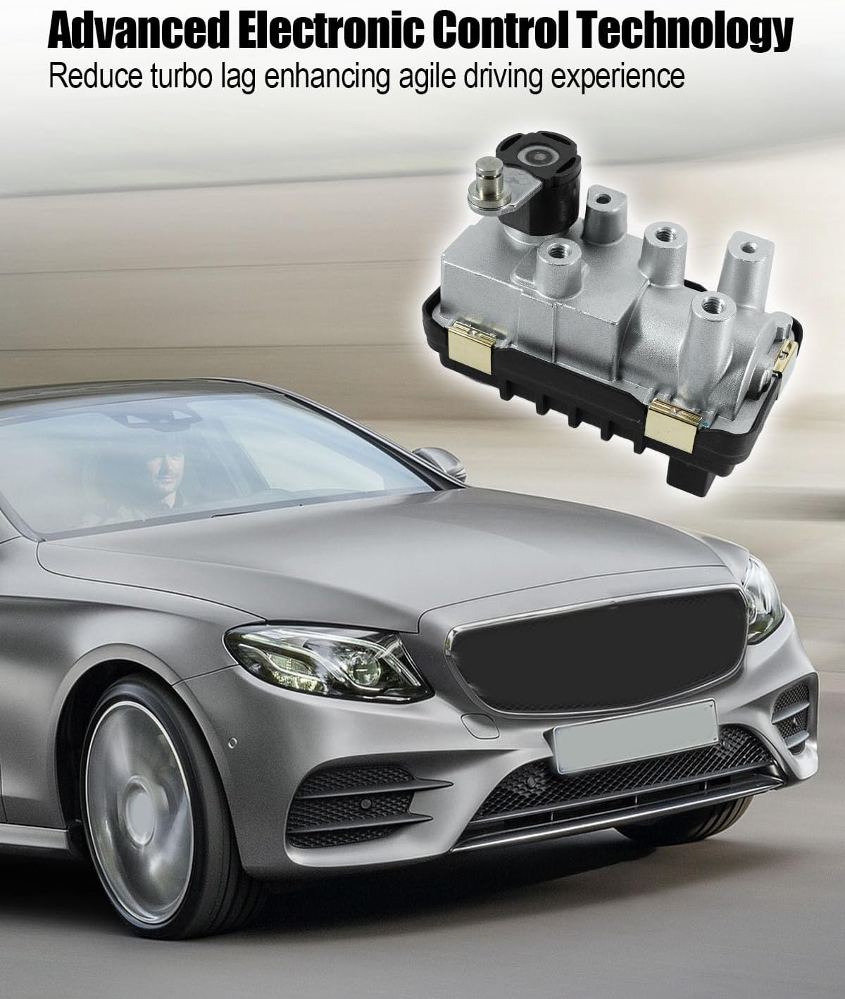 Turbo Electronic Actuator Fits for Mercedes Benz E320 E350 GL320 GL350 ML320 ML350 Sprinter 2500 3500 3500XD 2007-2021 Fit for Dodge Sprinter 2500 3500 2007-2009 Replace 7773185002SA 6420906880