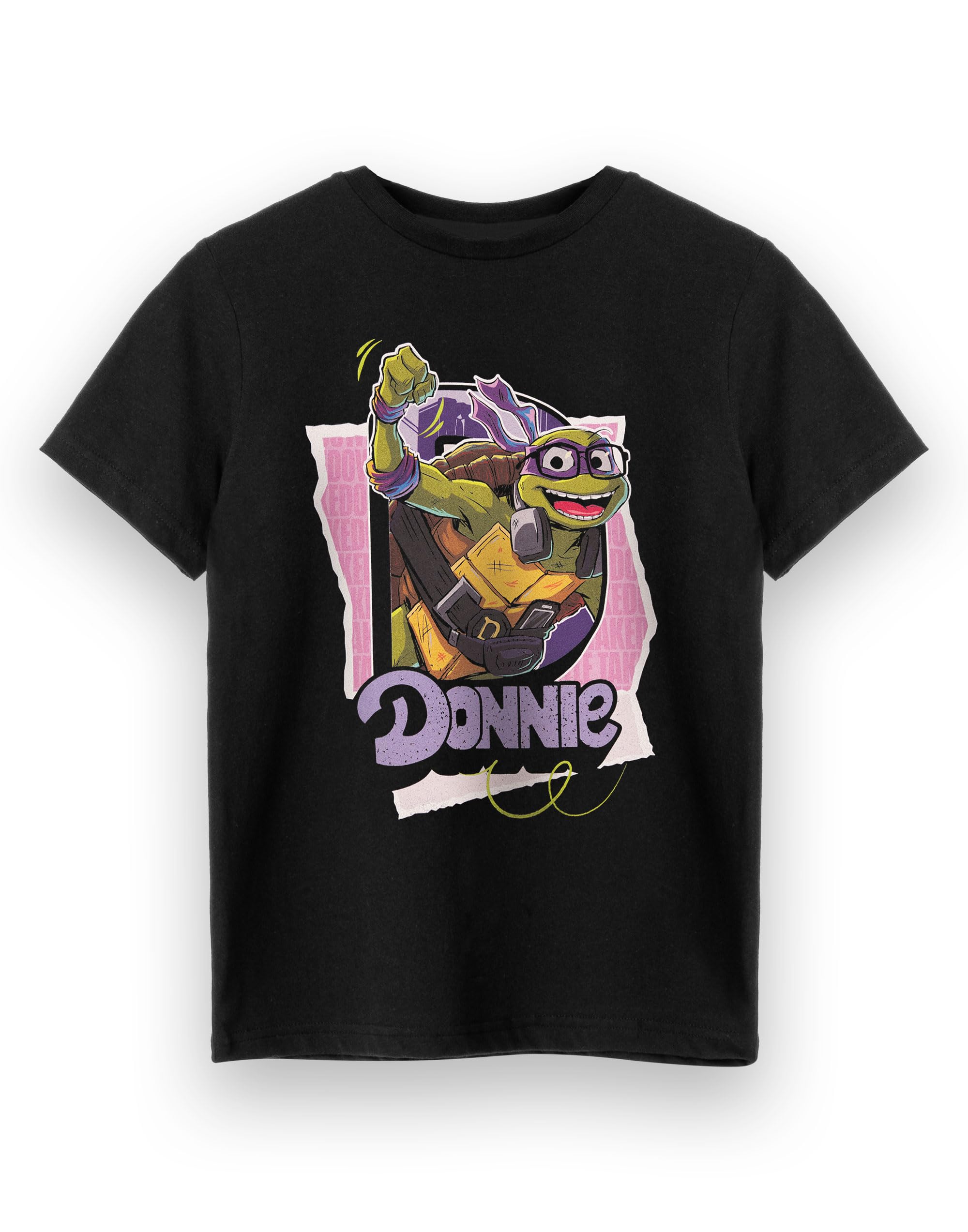 Teenage Mutant Ninja Turtles (3-4 Years) Short Sleeved T-Shirt (Boys Black)