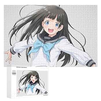 アニメキャラクター アクリル板 女子高生 女子中学生 サイン付き