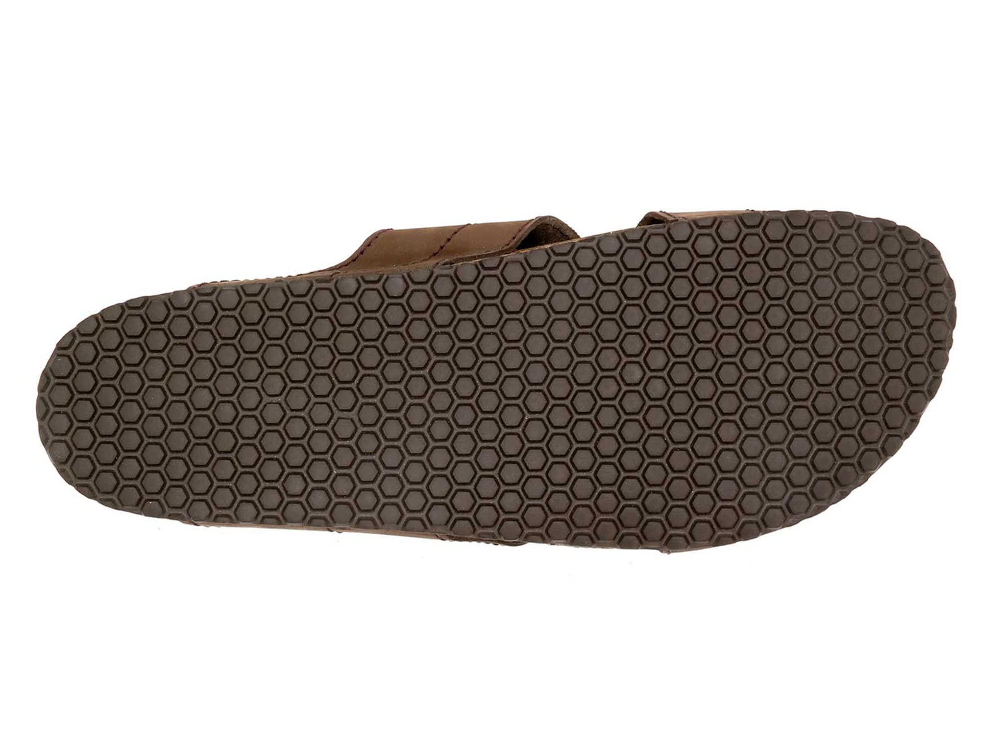 Casual Mules en cuir pour homme avec semelle en liège, Gaucho, 43 EU