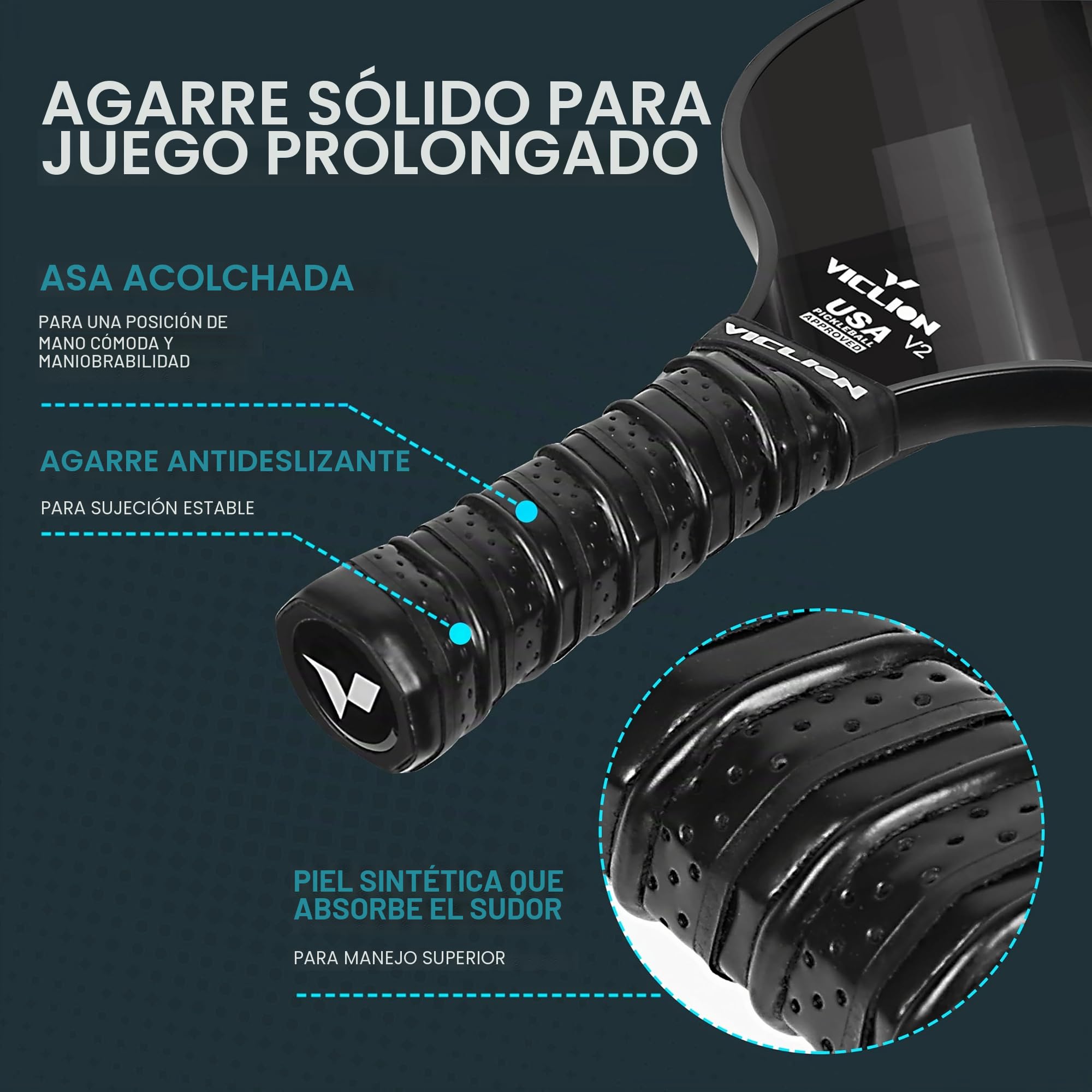 Pickleball Paddles, Juego de 2 Palas de Pickleball de Fibra de Carbono aprobadas por la USAPA, Incluye 4 Pelotas y 1 Bolsa, Raquetas Ligeras para Principiantes