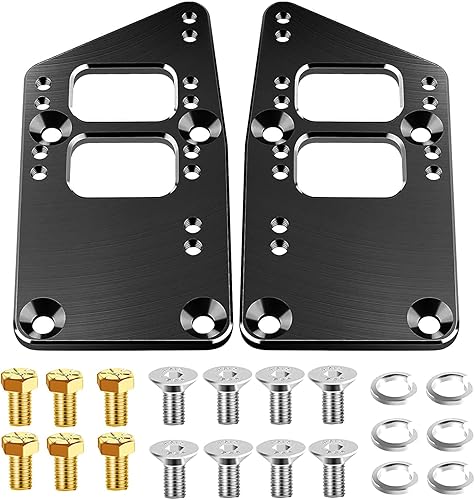 Miniatura 7 de Para LS Swap Motores Adaptadores Placas Adaptadoras - para Vehículo SBC a Motor LS Ajustable Universal LS Conversión Swap Soporte Pequeño Bloque