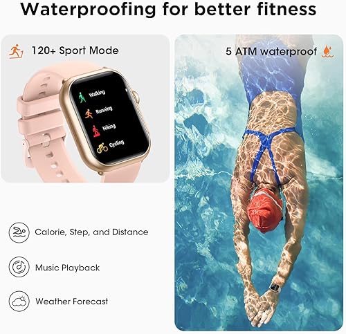 Miniatura 8 de Rastreadores de salud y estado físico para mujeres y hombres 30 días de duración de la batería rastreador de actividad con respuestallamada presión