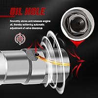 Vista 3 de Elevadores de rodillos hidráulicos de doble leva, 4 unidades para modelos Harley Touring Softail Dyna Sportster 1999-2016