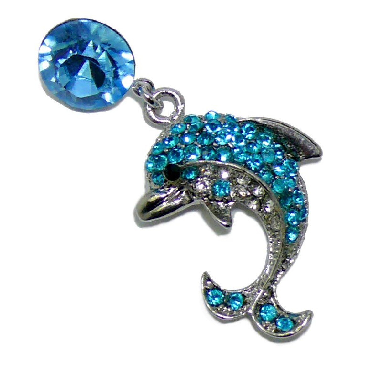 Amazon.co.jp: 【Jewelry Hanazono】穴を開けない へそピアス 