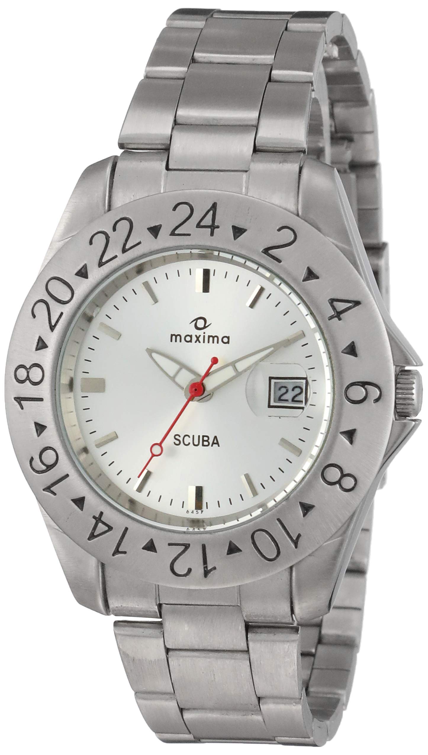 Maxima Stainless Steel Attivo Date Silver Dial Analog Watch for Men -39314Cmgi, Silver Band (B01A5J7H9M) Amazon Price History, Amazon Price Tracker