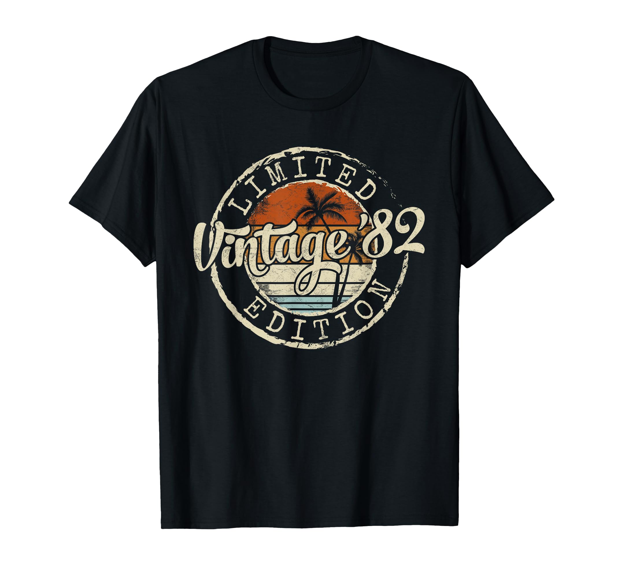 Vintage 1982 43rd Birthday Gifts 43 Year Old for Men Women T-Shirt