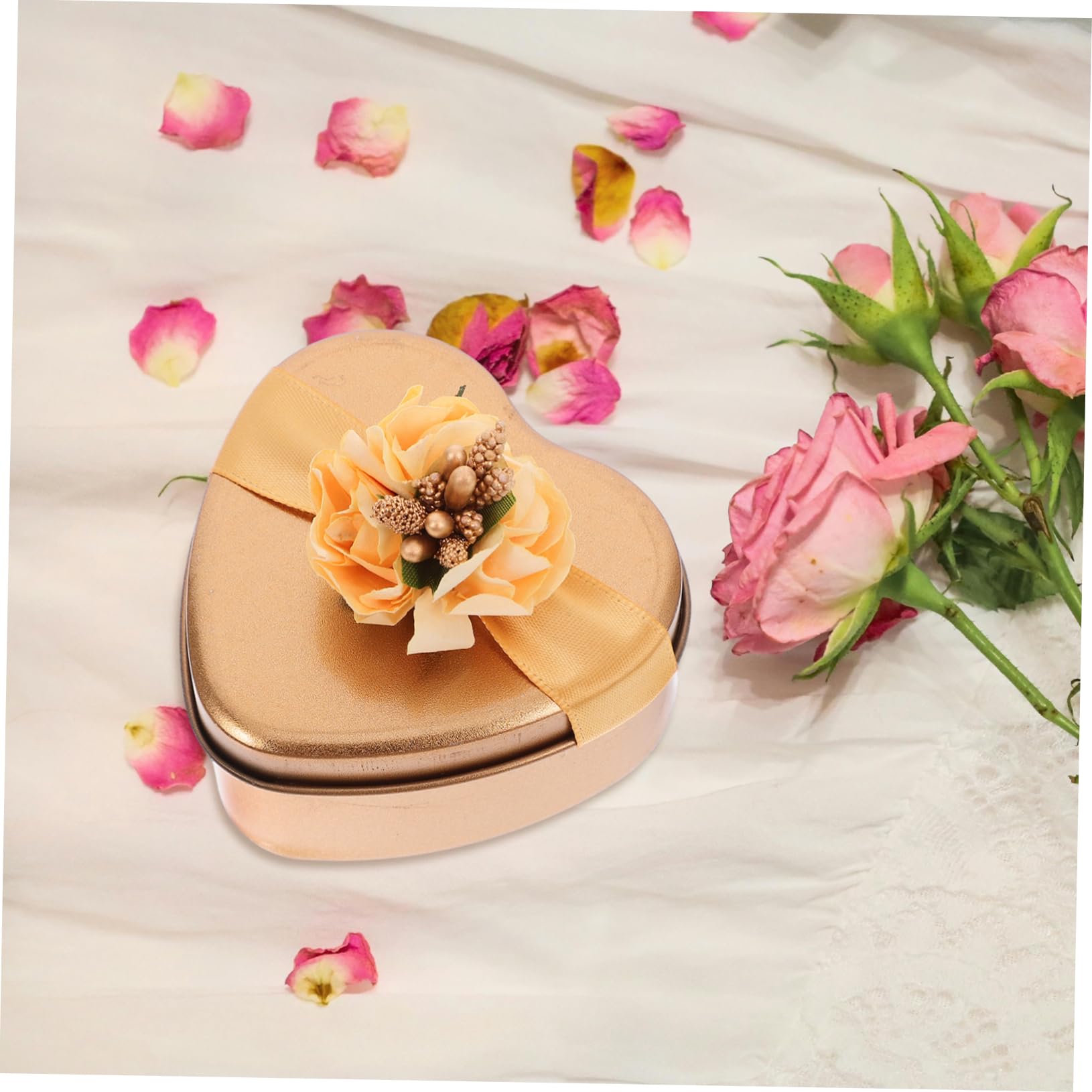 BCOATH 12stücke Liebe Herzform Geschenkdosen Aus Eisen Für Hochzeiten Kreative Süßigkeitenboxen Für Veranstaltungen Und Gastgeschenke