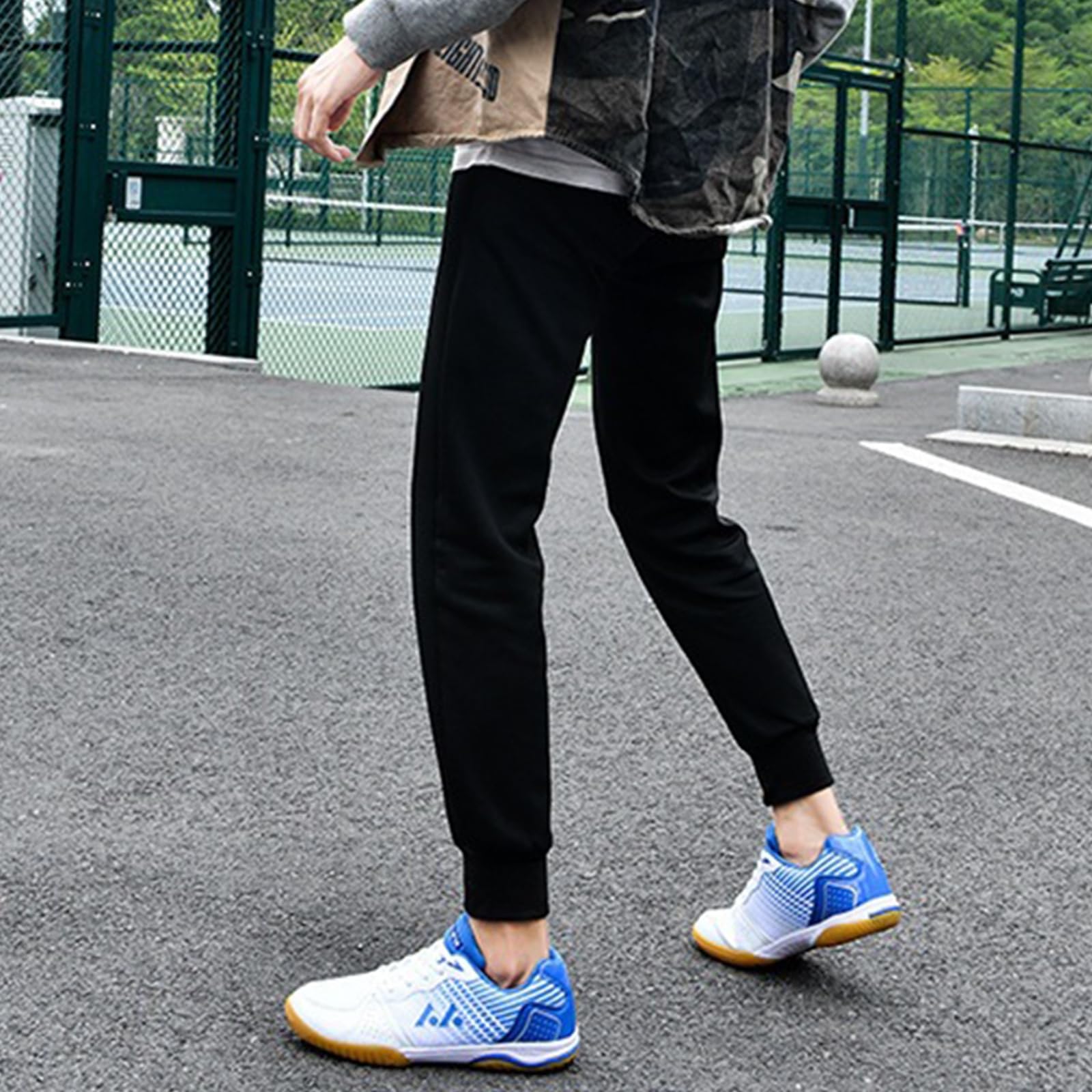 Zapatos de bádminton para hombres y mujeres, ligeros, antideslizantes, con absorción de golpes