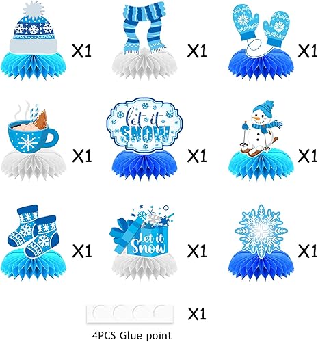 Miniatura 10 de 9 piezas de decoraciones de panal del día de San Patricio, centros de mesa de temática irlandesa surtidos con duendes, ollas de oro, tréboles y