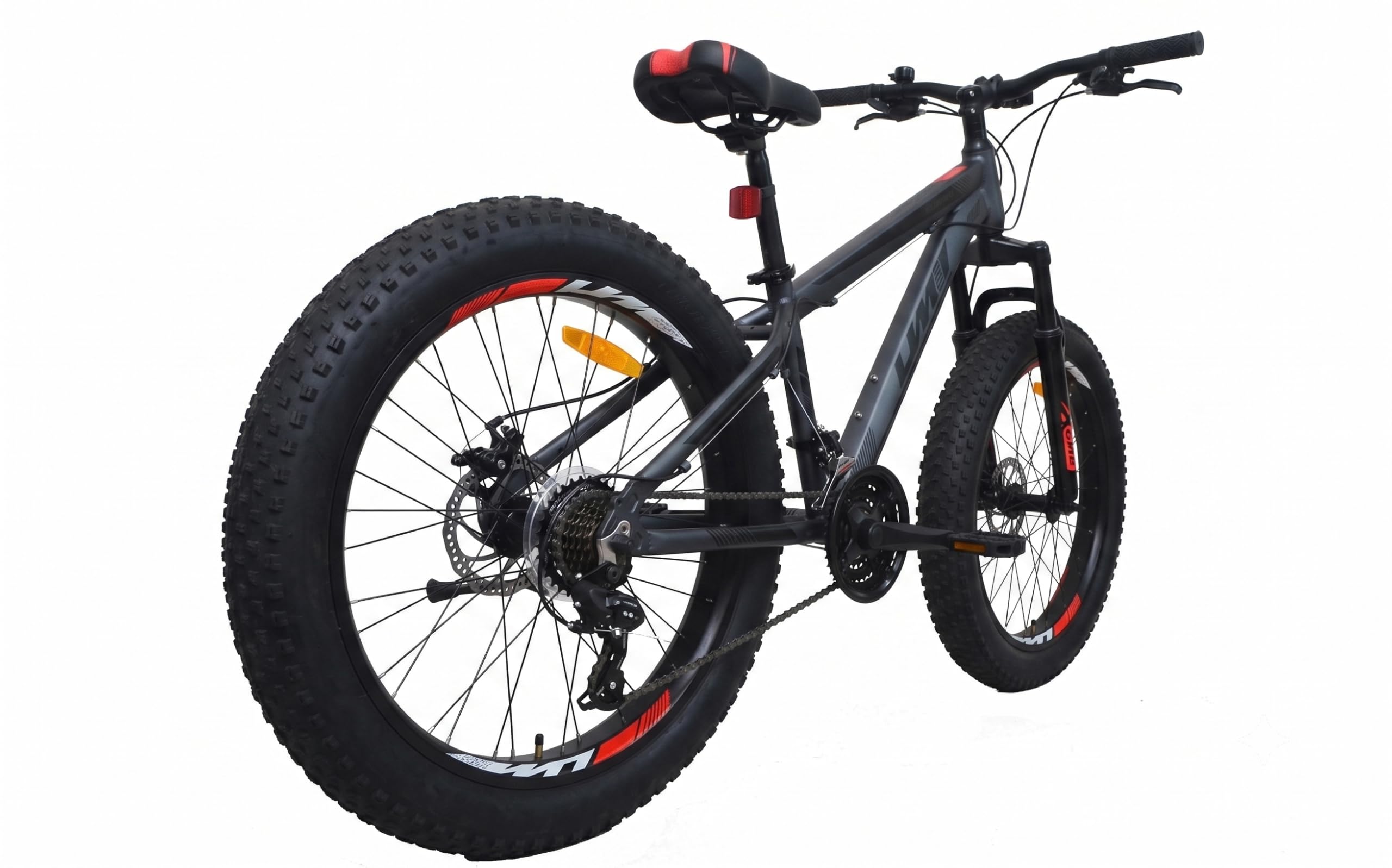 Bicicleta 24 Pulgadas niño 9-12 años | Bicicleta de montaña + Ruedas Fat 3.0 + 21 Velocidades Shimano + Suspensión Delantera | Ideal para Aventuras al Aire Libre