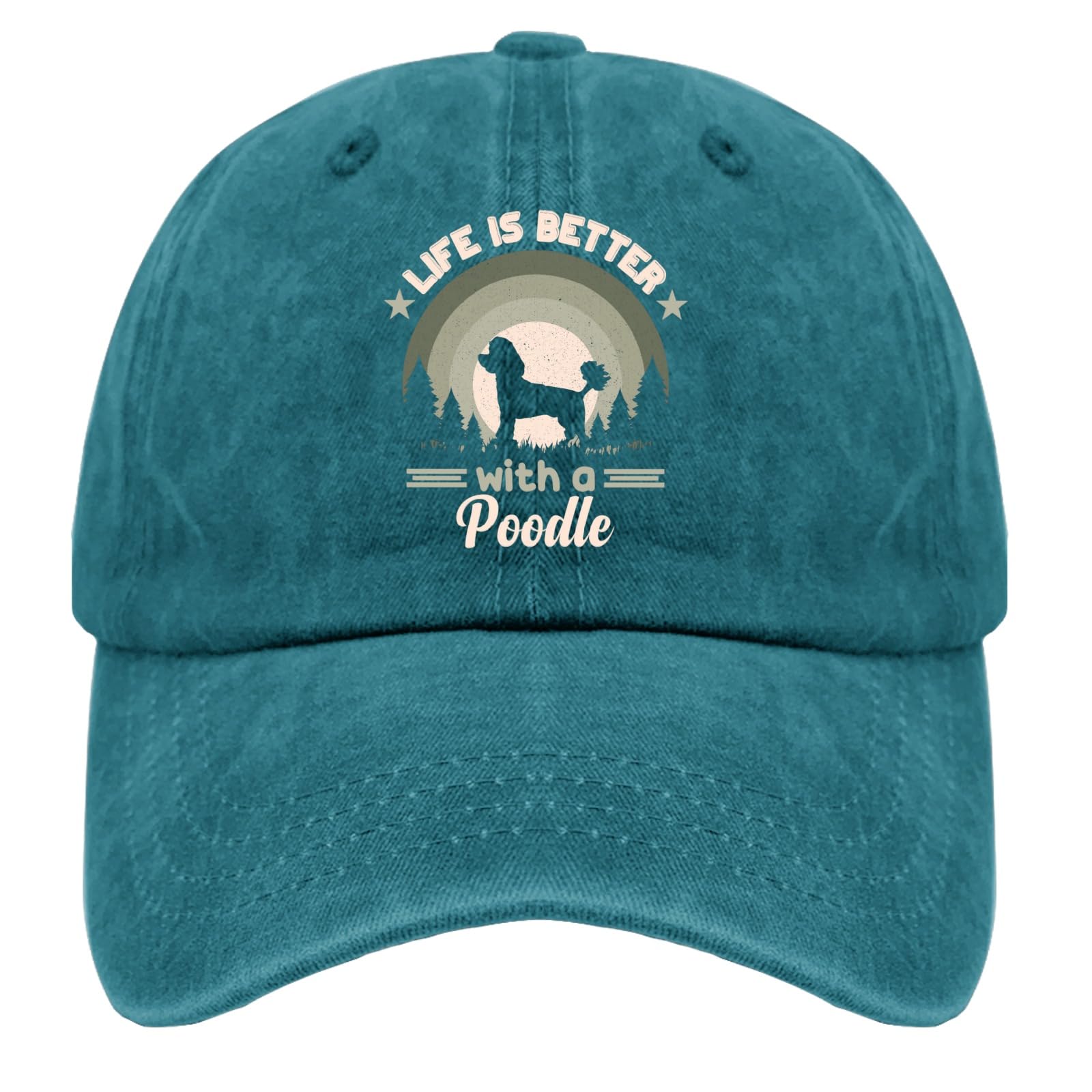 Cockapoo Dog Embroidered Baseball Cap - Adjustable Strapback Unisex Dad Hat For Men & Women - View #6