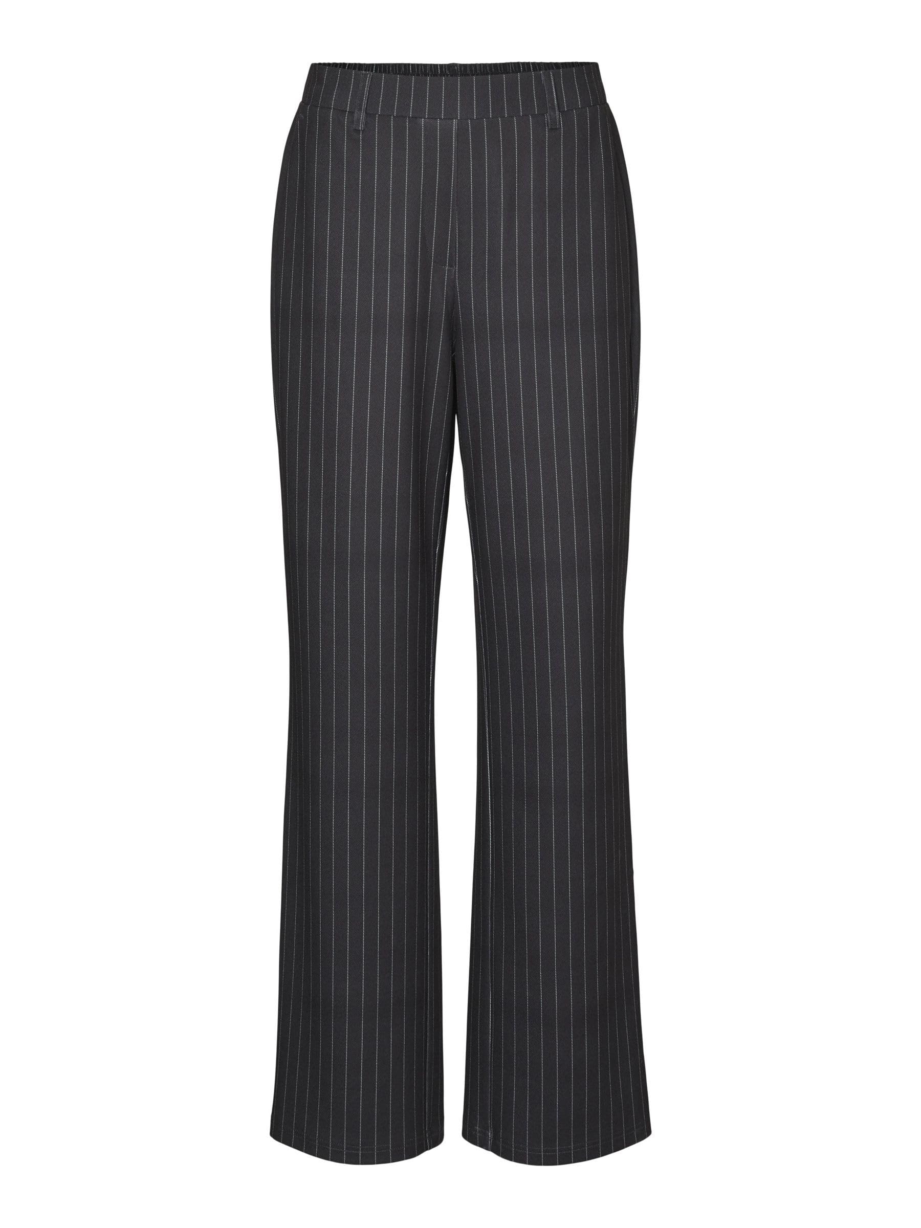 VERO MODA Female Suit Trousers VMMAYA Medium Waist Trousers, Black, XS / 32L