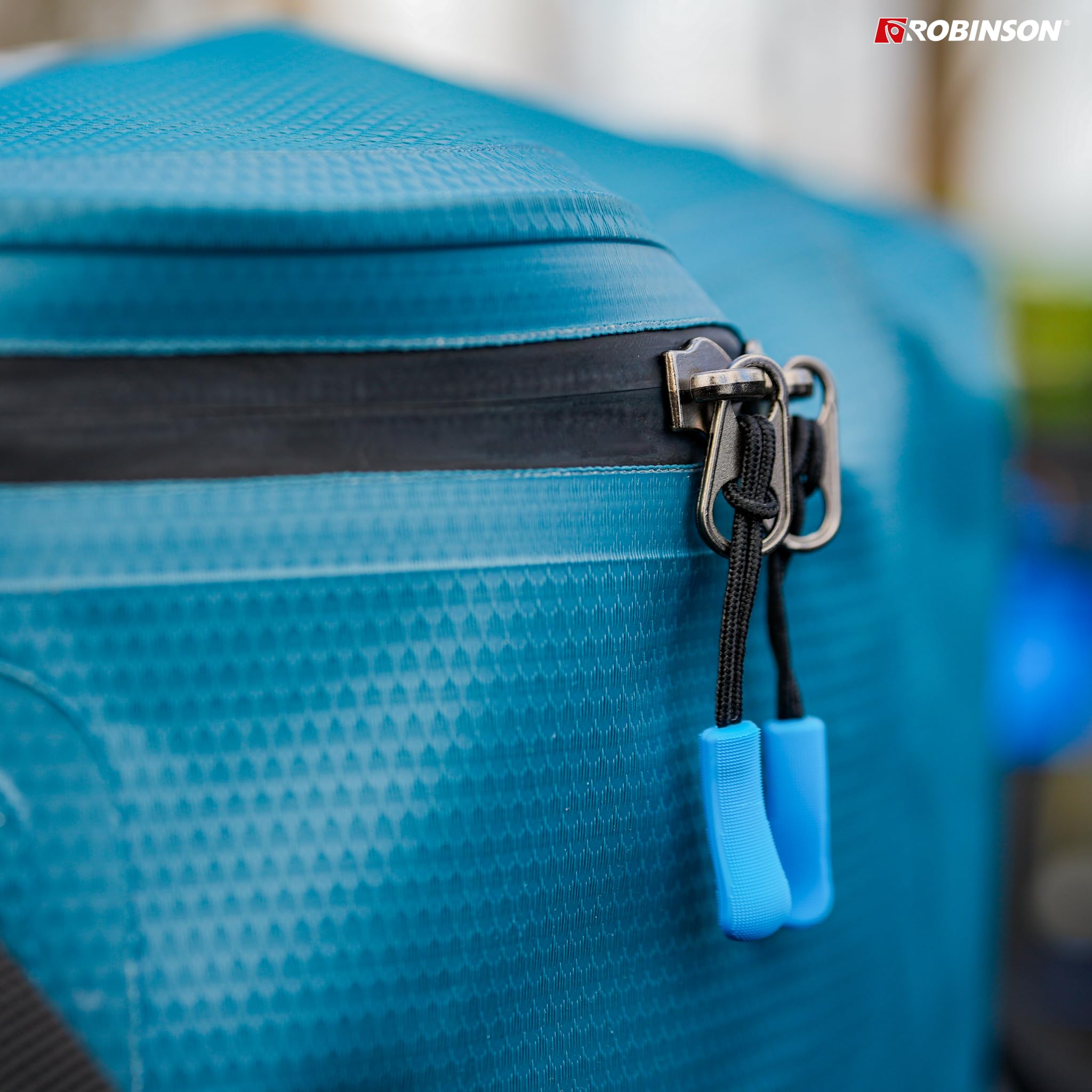Robinson wasserdichte Angeltasche - Leichter Angelrucksack mit Rutenhalter, 100% versiegelt, viele Befestigungspunkte, robust, ideal zum Spinnfischen & Watangeln - Walker 4Spin