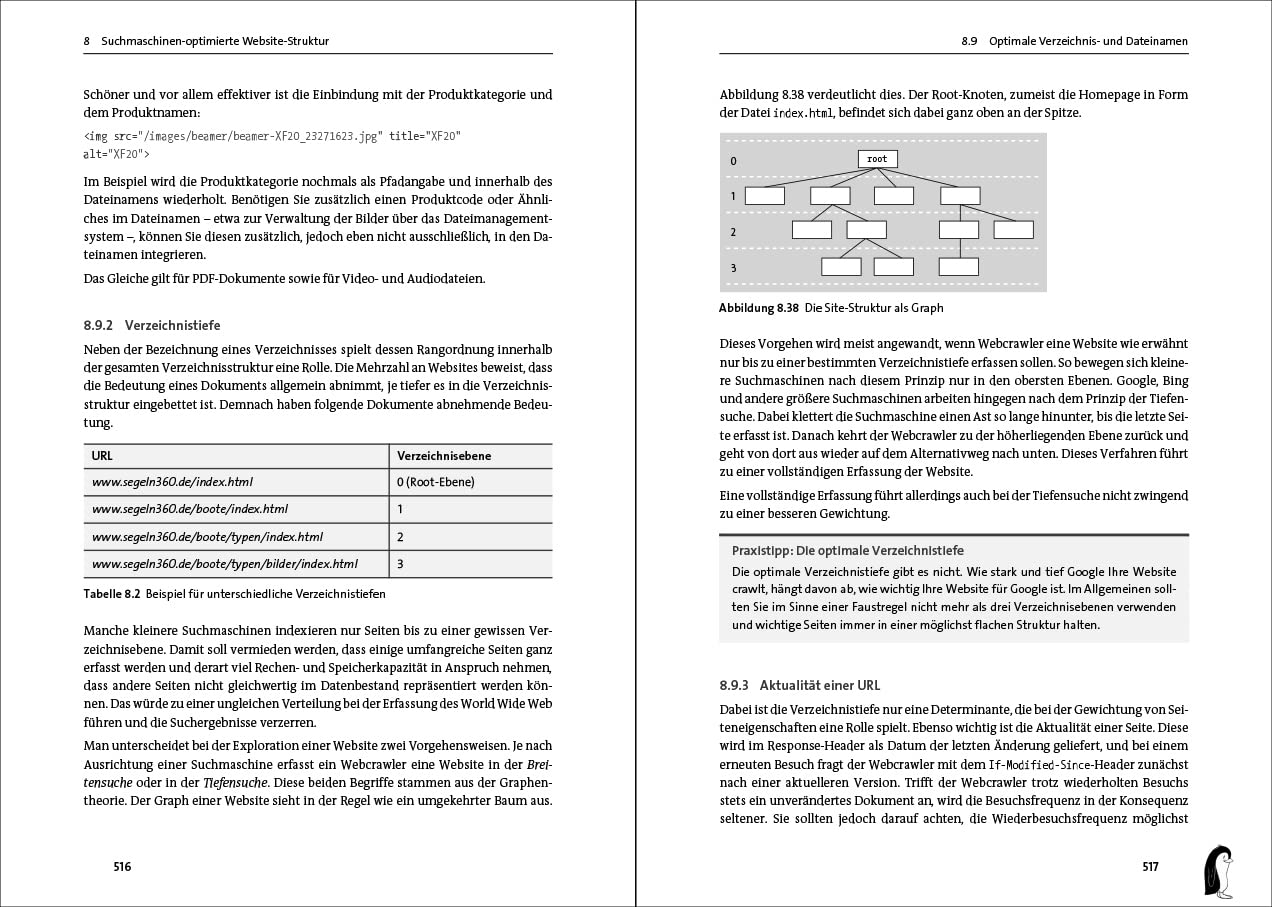 Suchmaschinen-Optimierung: Das SEO-Standardwerk in neuer Auflage. Über 1.000 Seiten Praxiswissen und Profitipps zu SEO, Google u. Co.