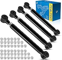 Vista 1 de PHILTOP Kit de suspensión ajustable de elevación de 1-6 pulgadas, 4 piezas de brazos de control superiores e inferiores delanteros compatibles