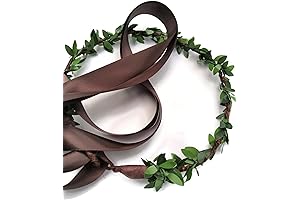 Rustic Leaf Tiara for Bridal Photoshoot or Nature-Themed Wedding